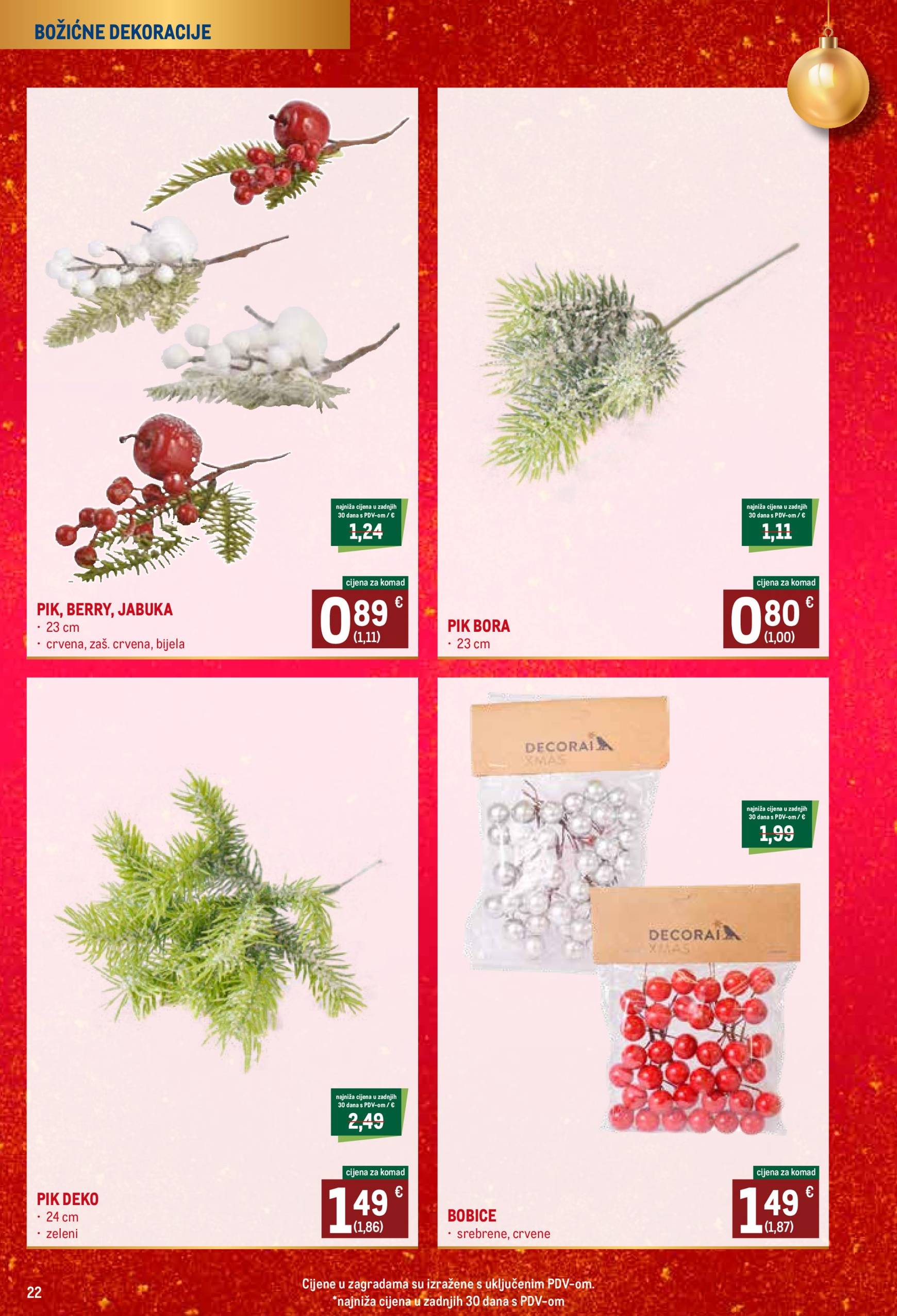 Metro - Božićni katalog katalog vrijedi od 15.11. do 31.12. 22