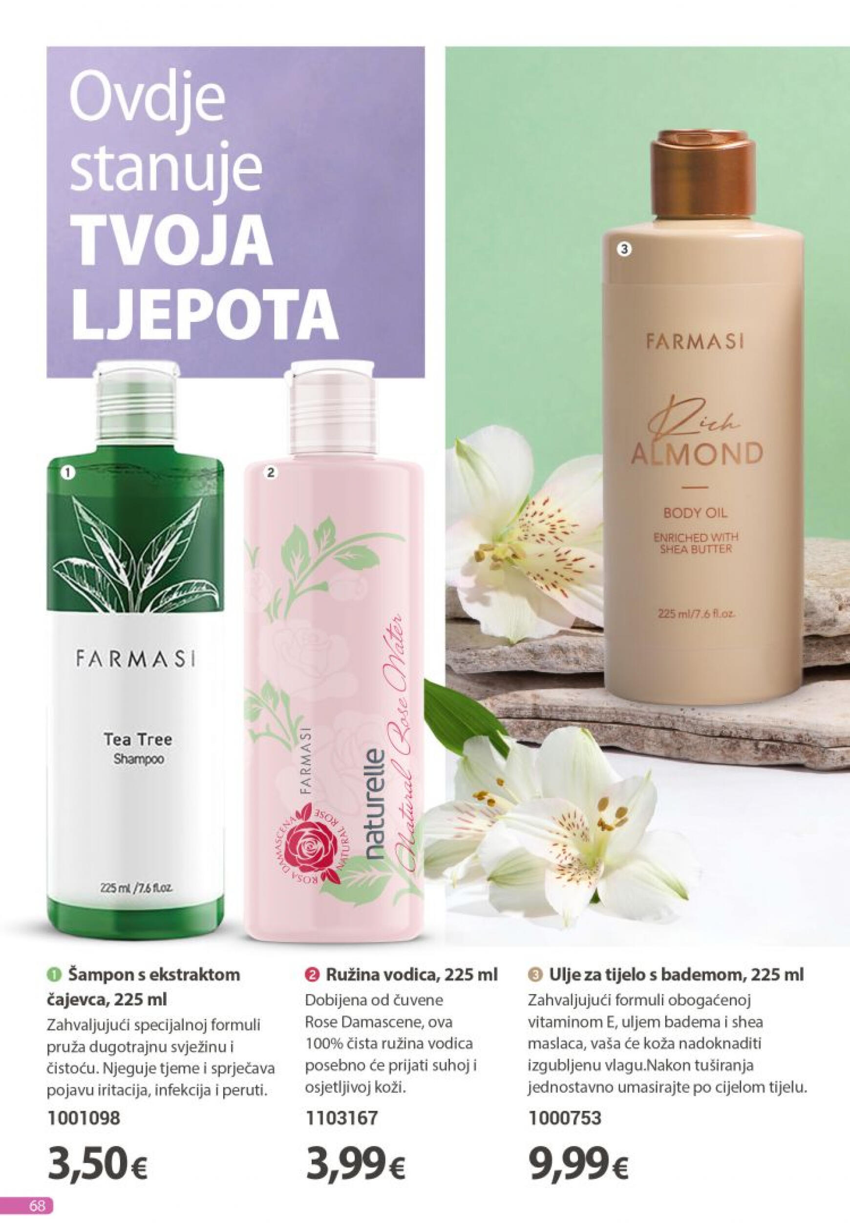 Novi katalog Farmasi 01.08. - 31.08. 68