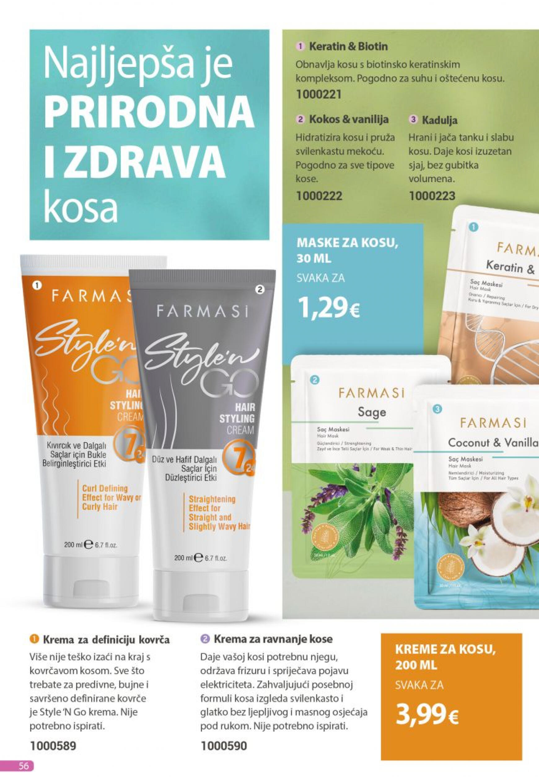 Novi katalog Farmasi 01.08. - 31.08. 56