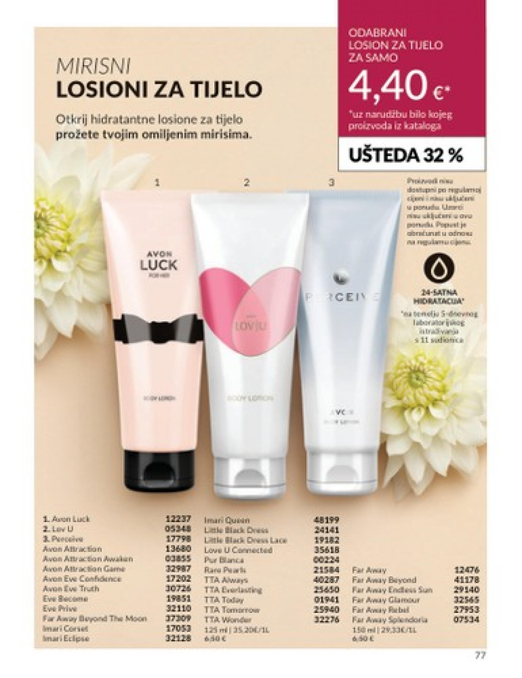 Novi katalog Avon 01.06. - 30.06. 77