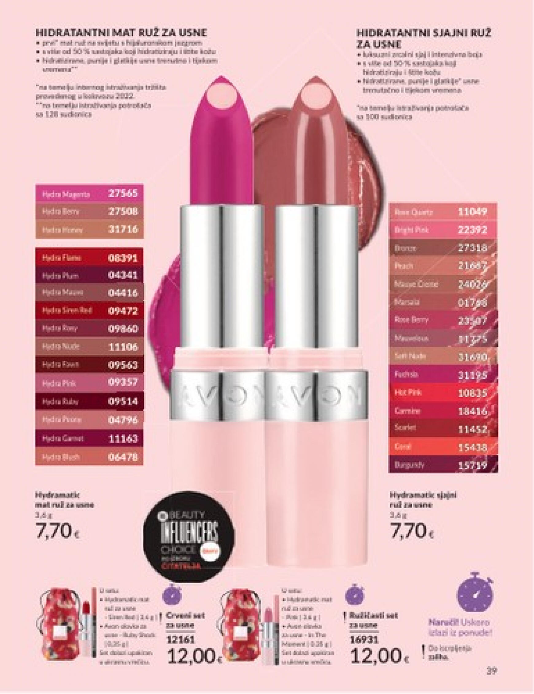 Novi katalog Avon 01.06. - 30.06. 39