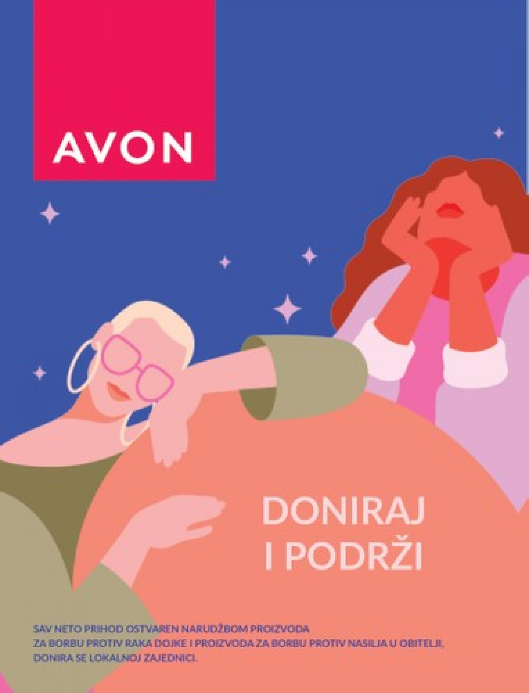 Novi katalog Avon - Doniraj i podrži 01.07. - 31.07.