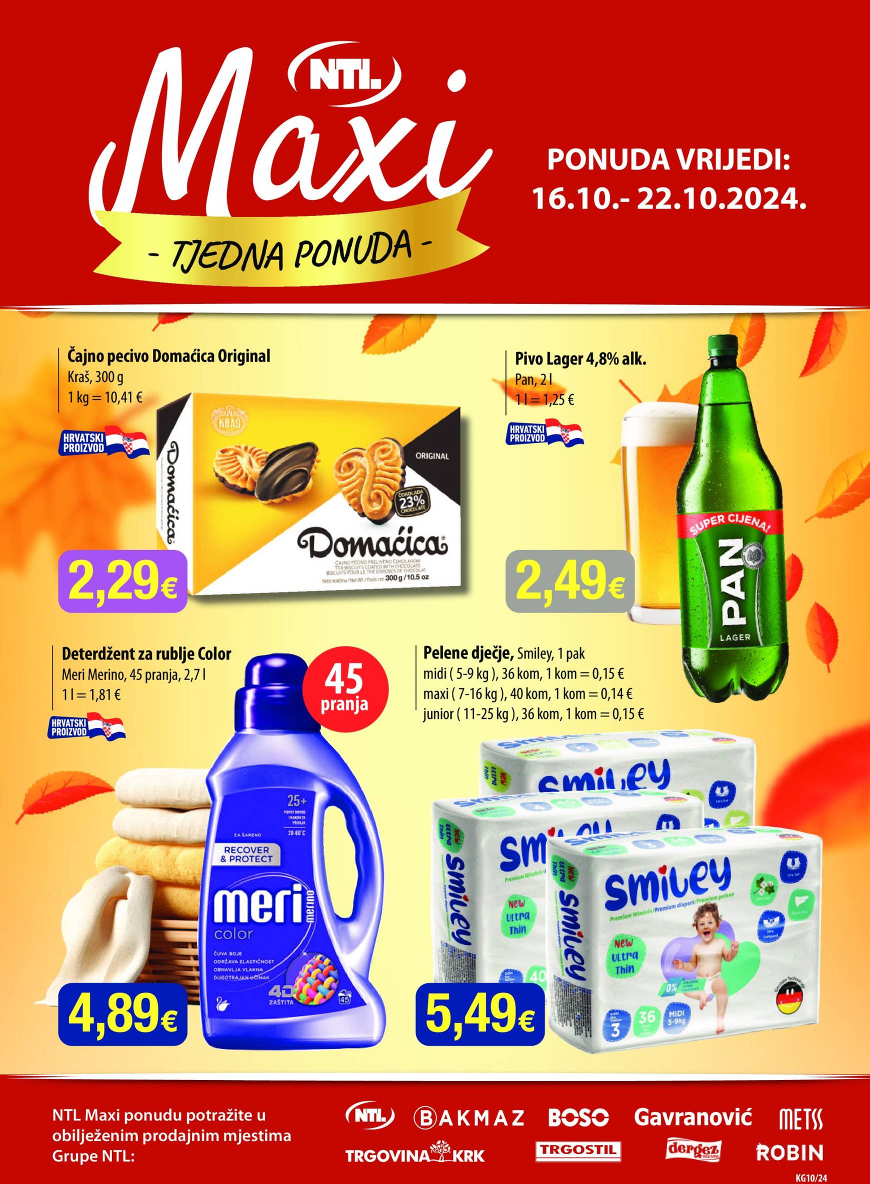 NTL - Maxi tjedna ponuda katalog vrijedi od 16.10. do 22.10.