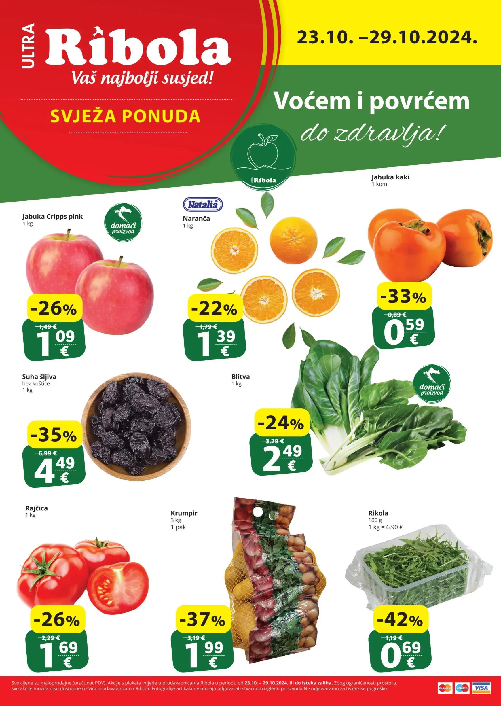 Ribola - Svježa ponuda katalog vrijedi od 23.10. do 29.10.