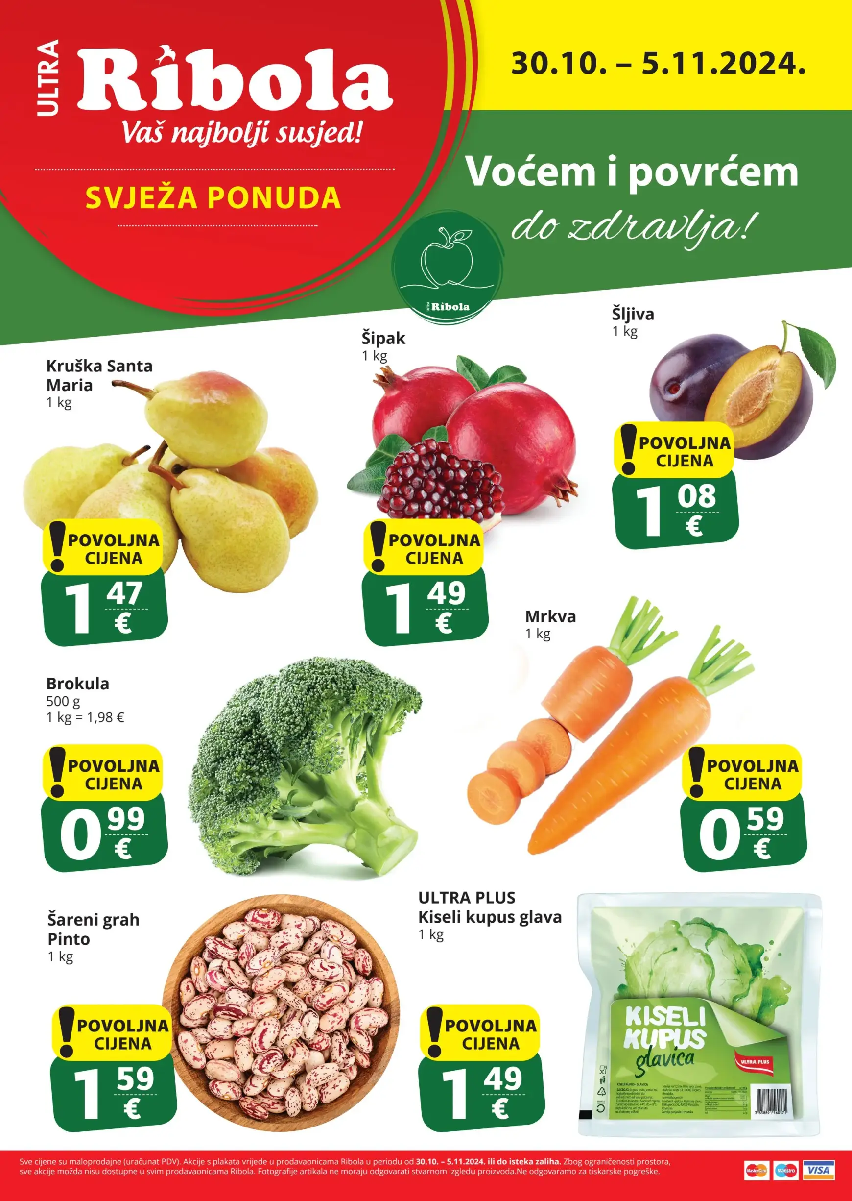 Ribola - Svježa ponuda katalog vrijedi od 30.10. do 05.11.