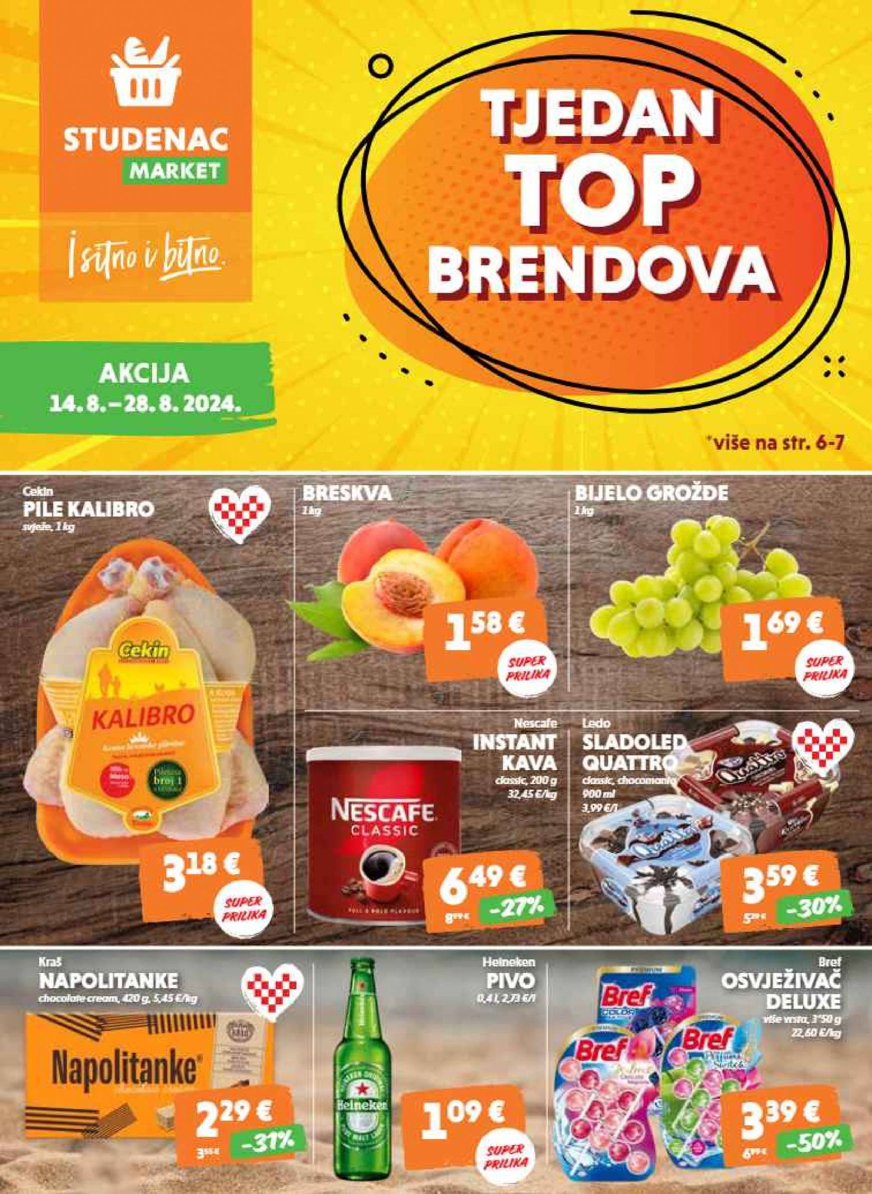 Novi katalog Studenac market 14.08. - 28.08.