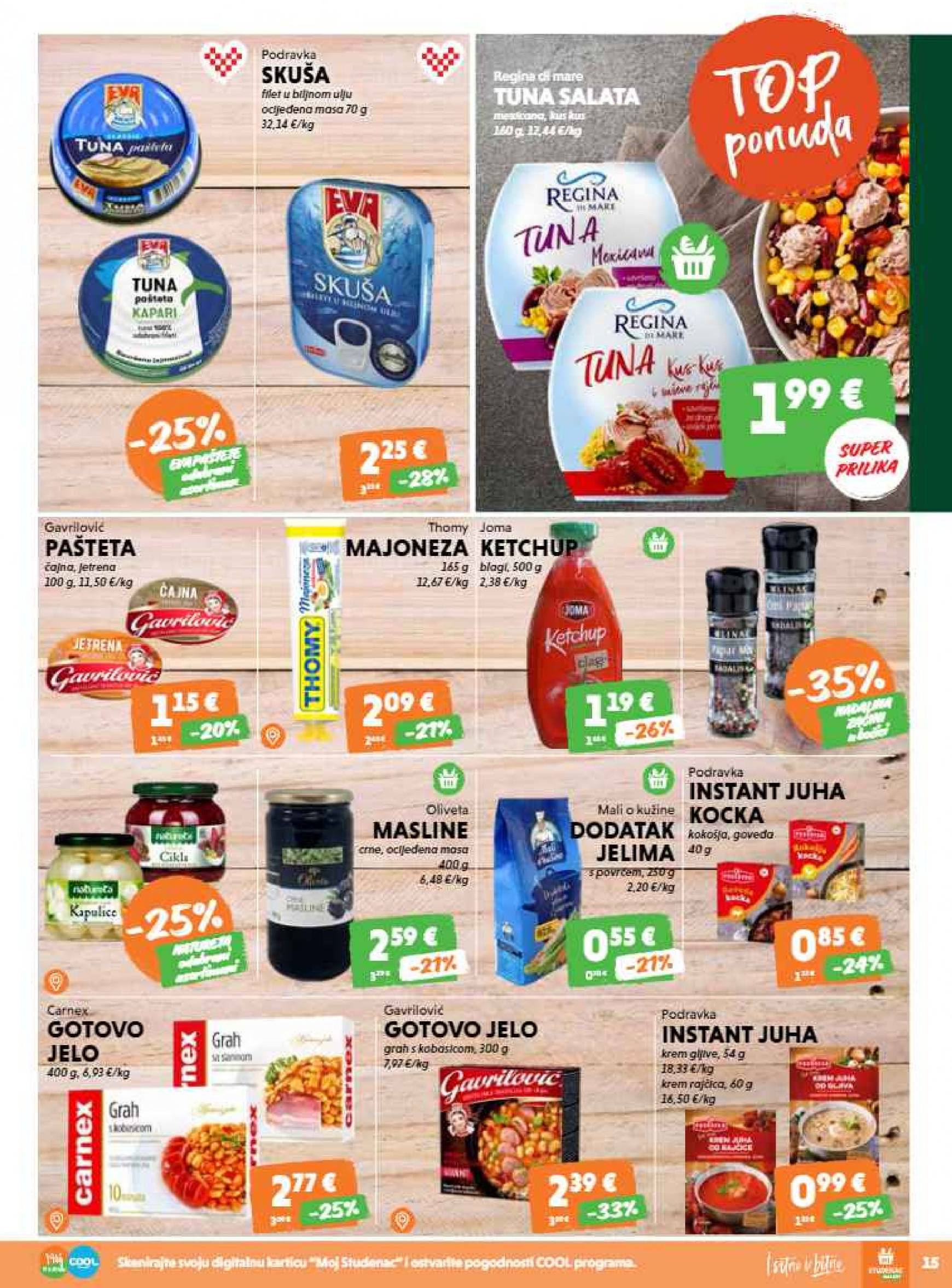 Novi katalog Studenac market 05.09. - 11.09. 15