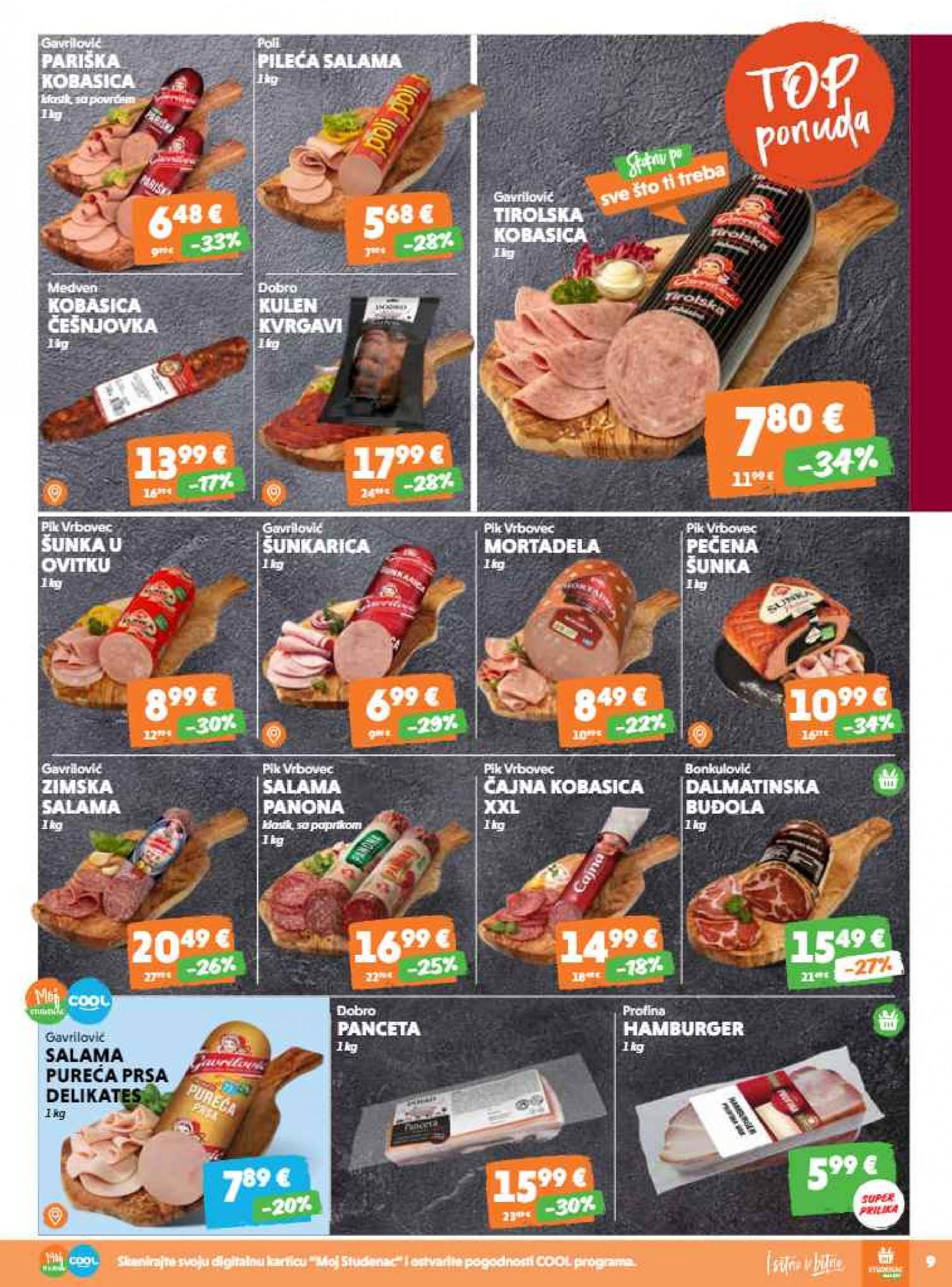 Novi katalog Studenac market 05.09. - 11.09. 9