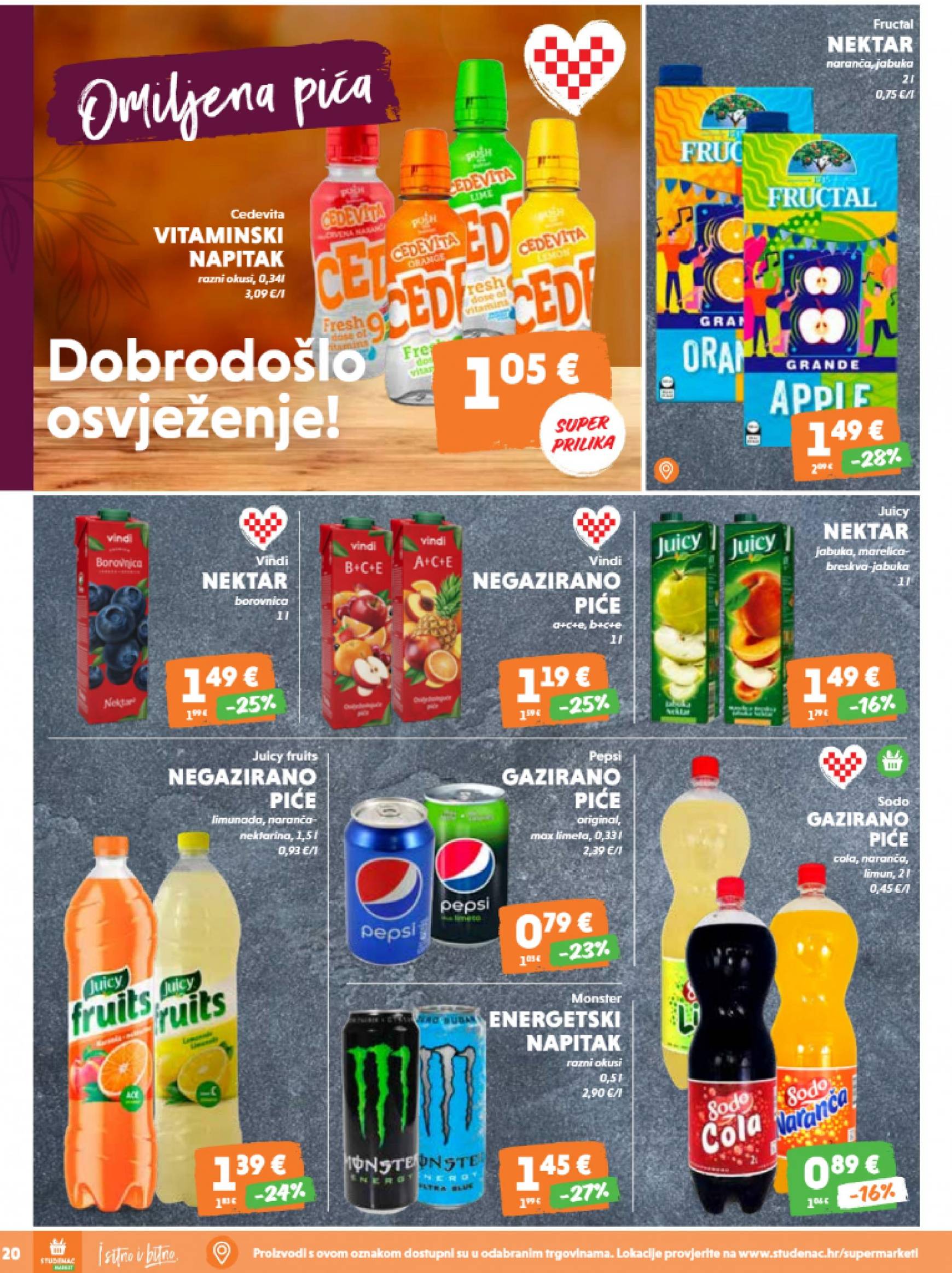 Novi katalog Studenac market 12.09. - 18.09. 20