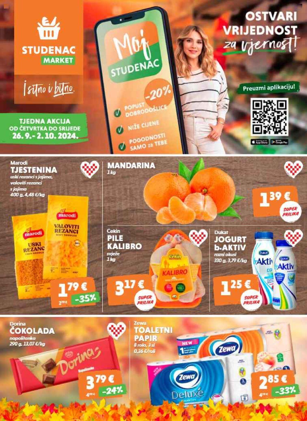 Katalog Studenac novi 26.09.2024 - 02.10.2024