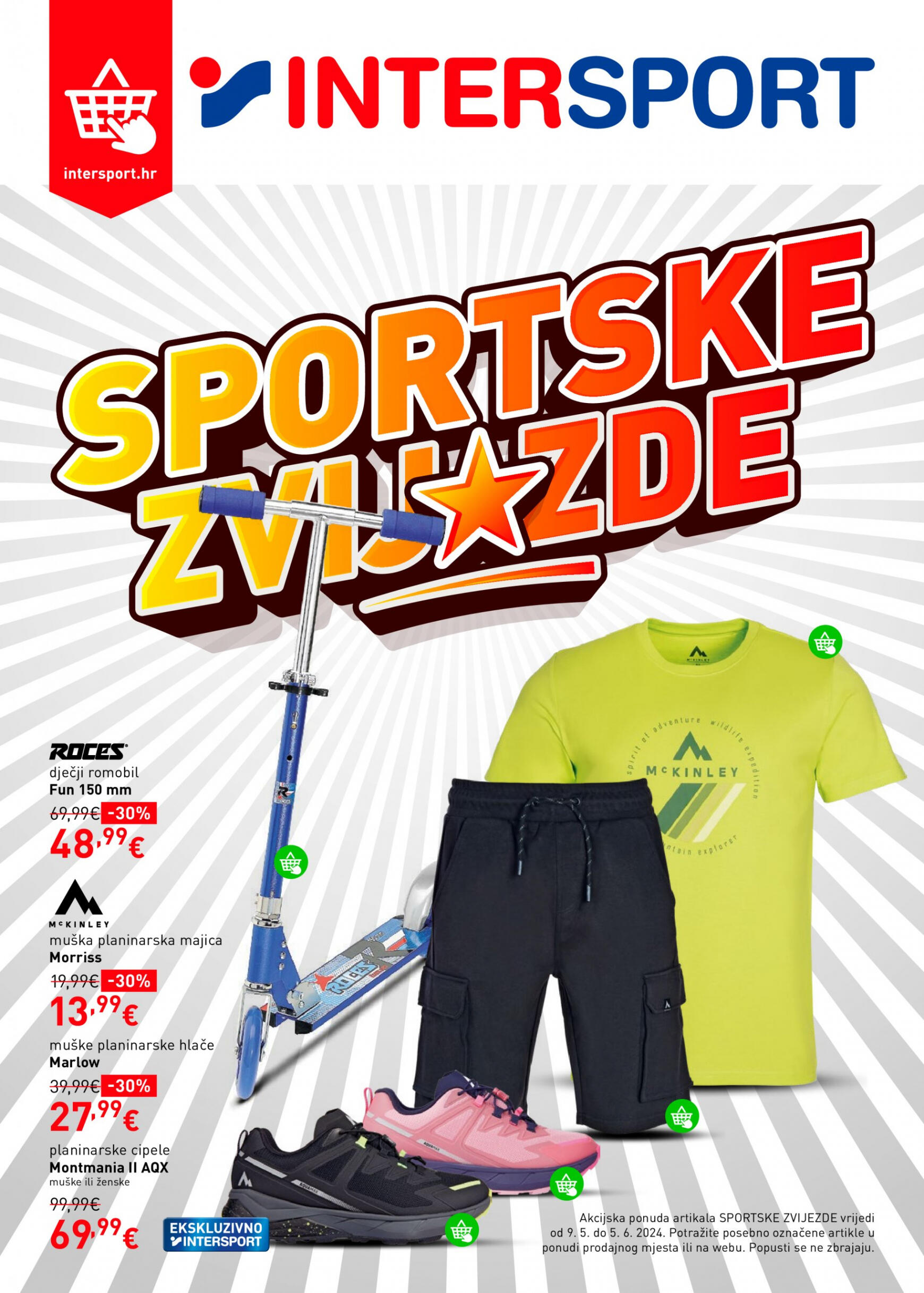 Novi katalog Intersport 09.05. - 05.06.