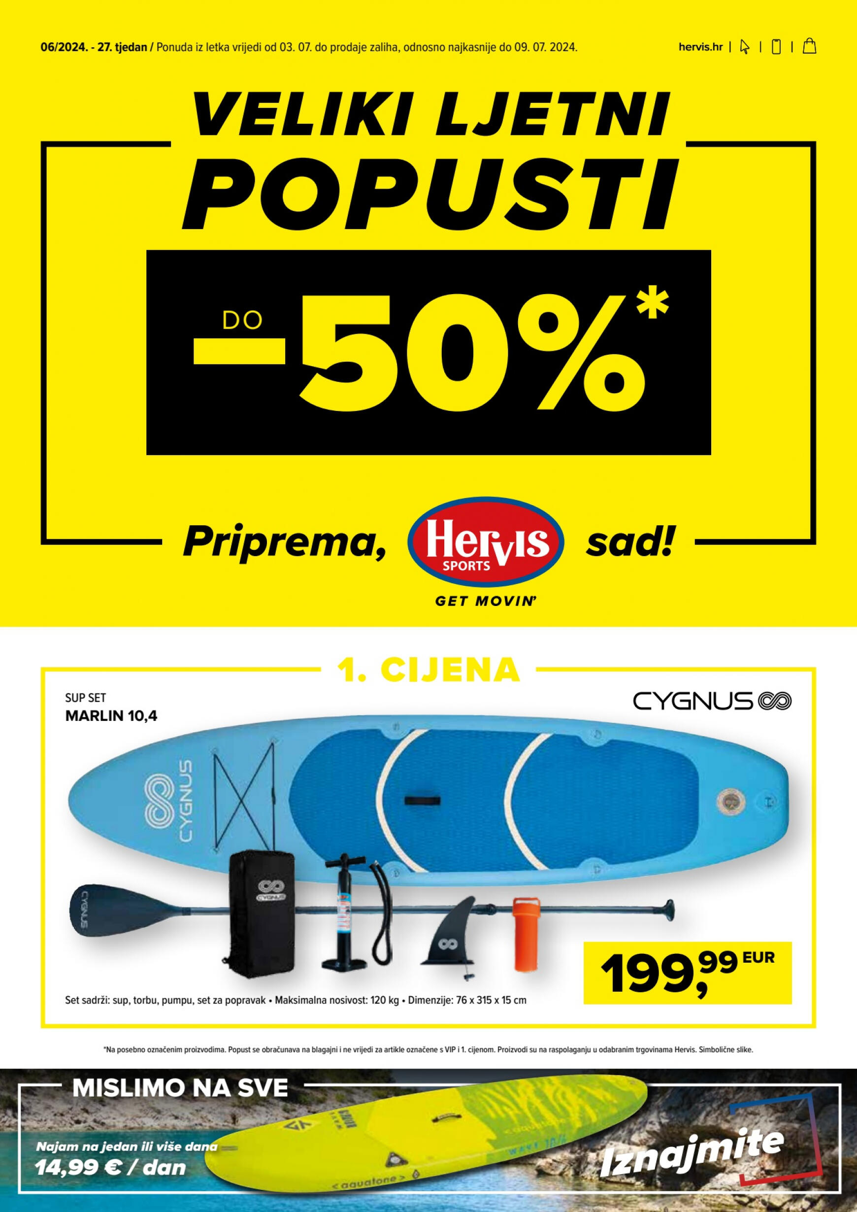 Novi katalog Hervis 03.07. - 09.07.