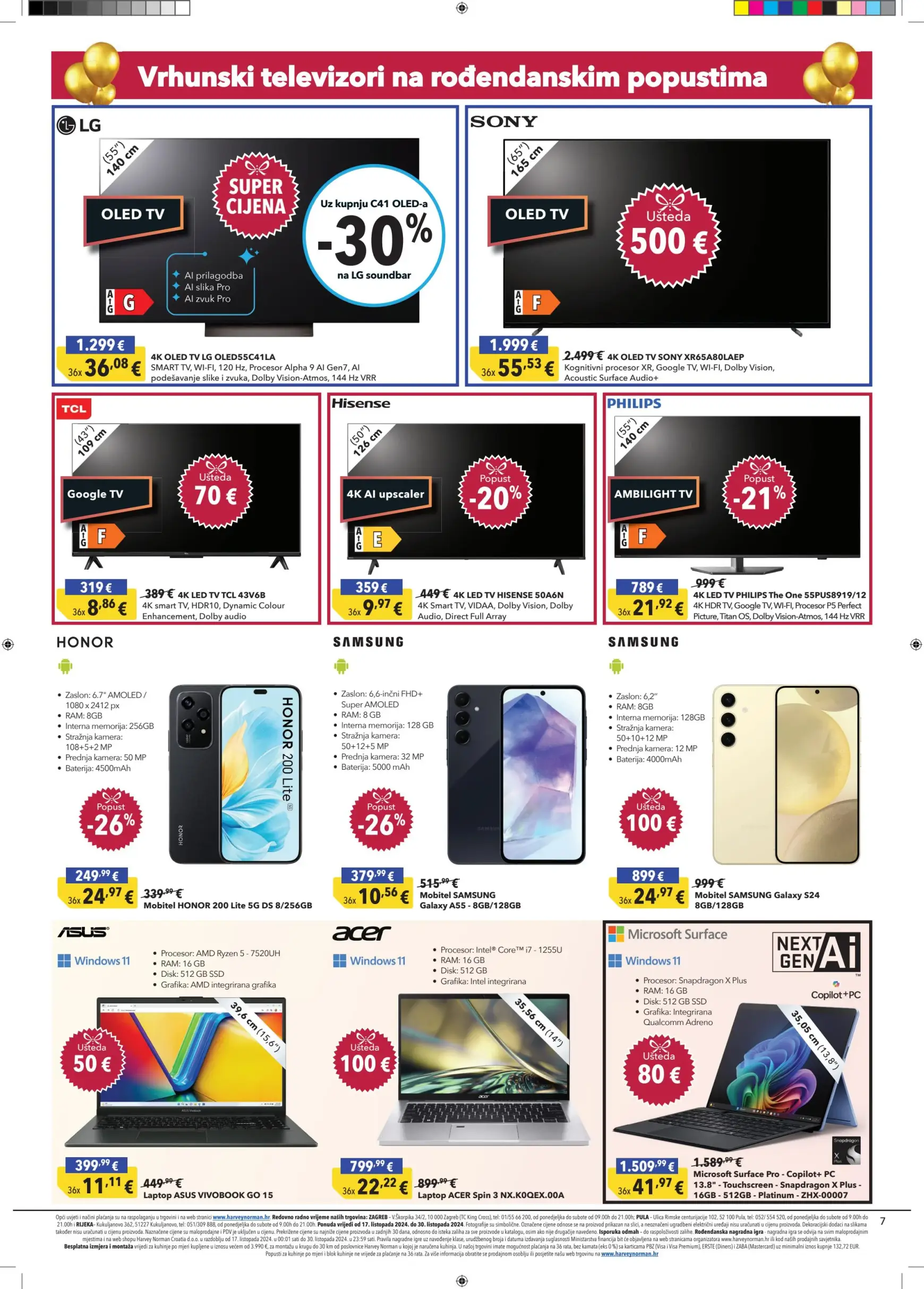 Harvey Norman katalog vrijedi od 17.10. do 30.10. 7