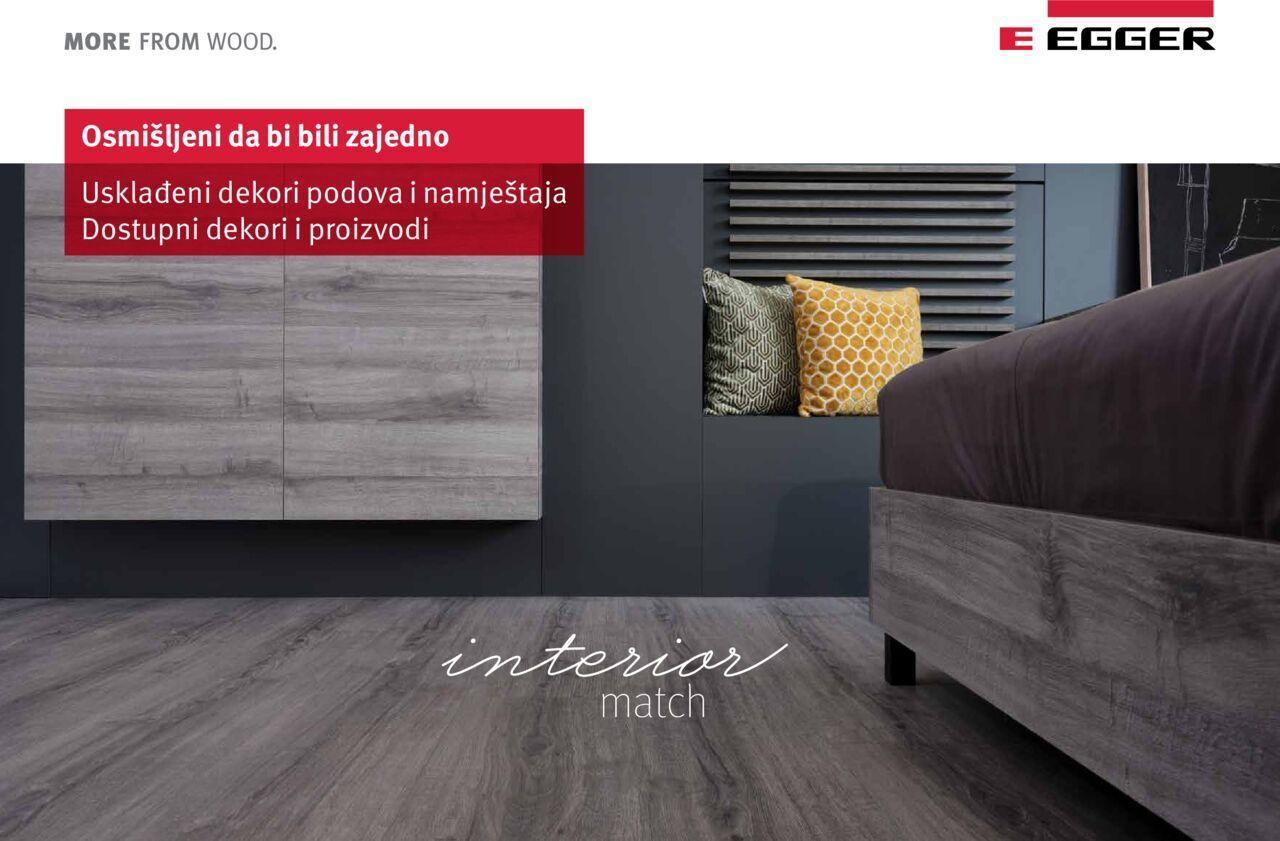 Katalog Egger Interior match – Osmišljeni da bi bili zajedno Elgrad novi od petka 01.04.2022