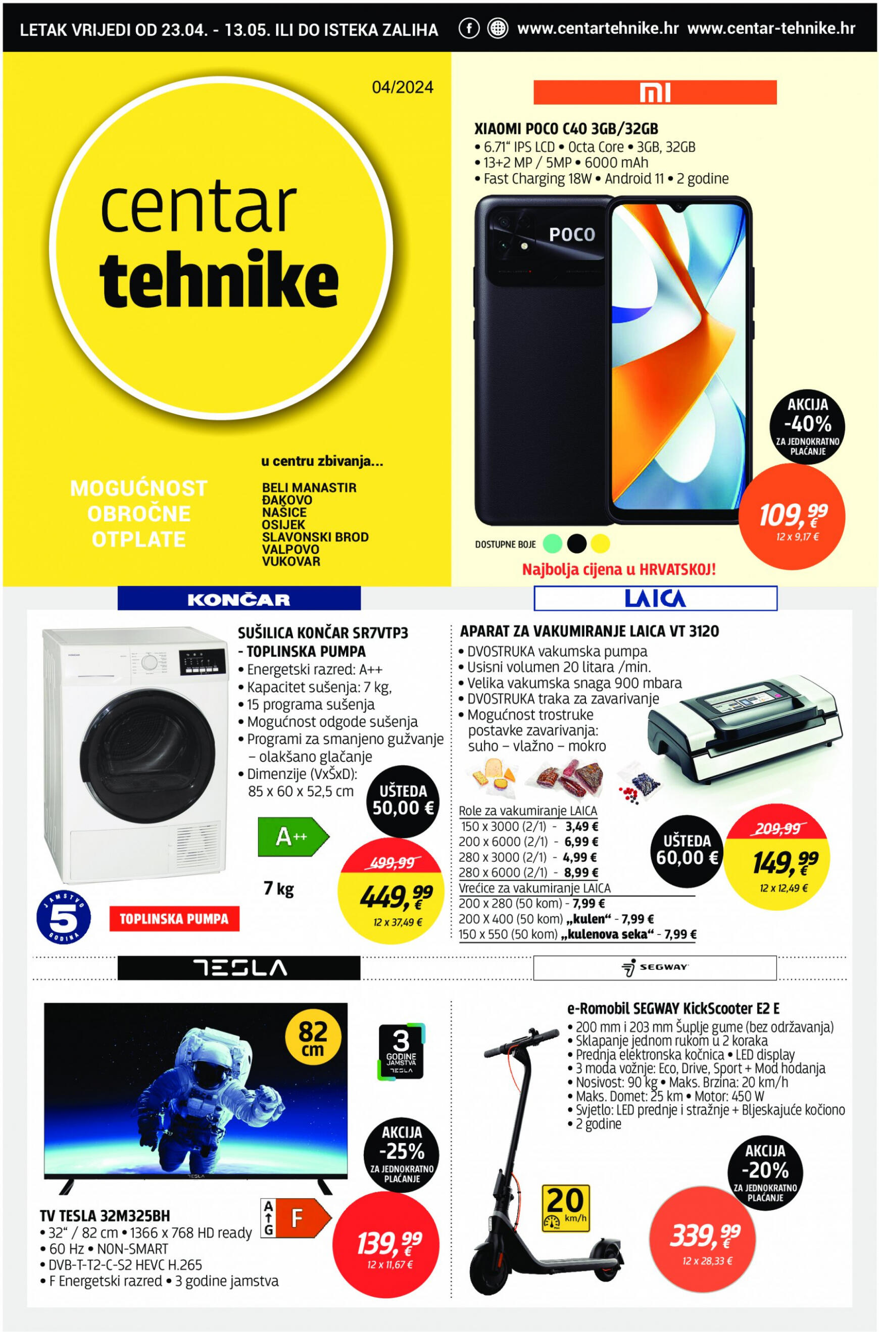 Novi katalog Centar tehnike 23.04. - 13.05.