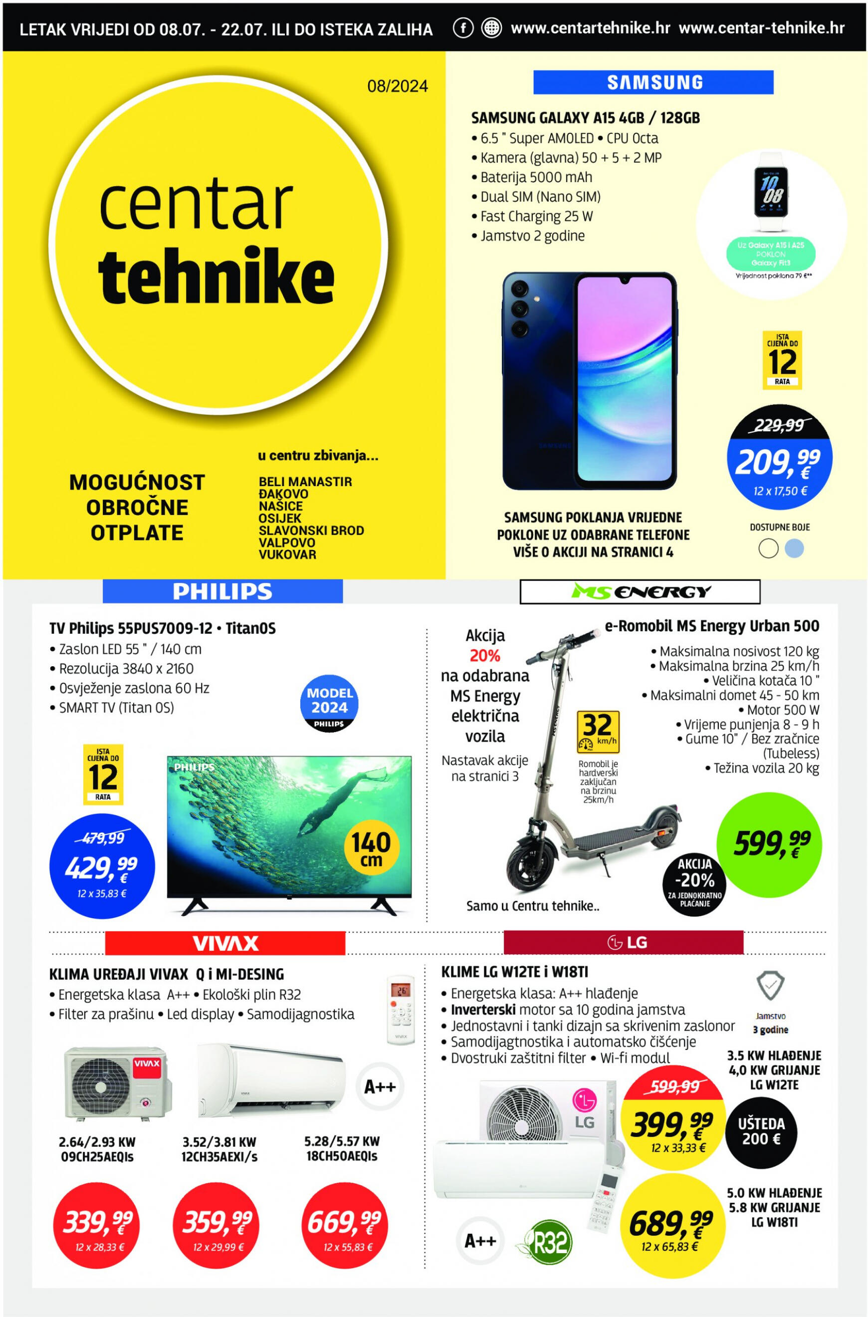 Novi katalog Centar tehnike 08.07. - 22.07.