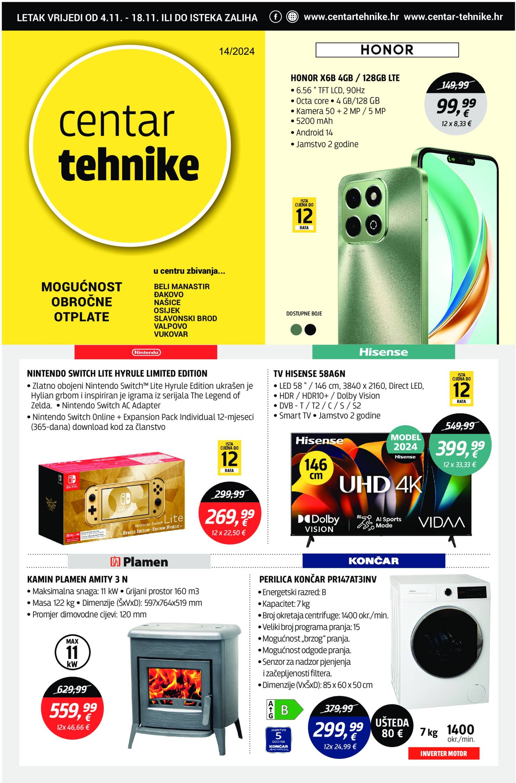 Centar tehnike katalog vrijedi od 04.11. do 18.11.