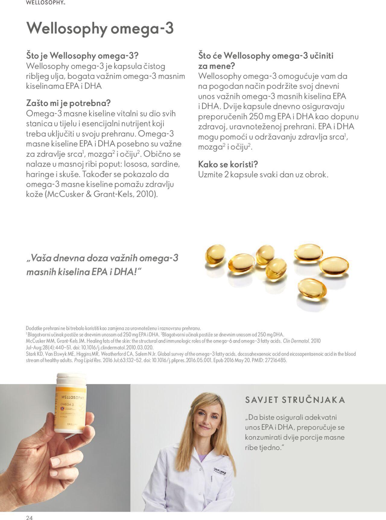 Oriflame katalog Wellosophy vodič novi od utorka 23.01.2024 24