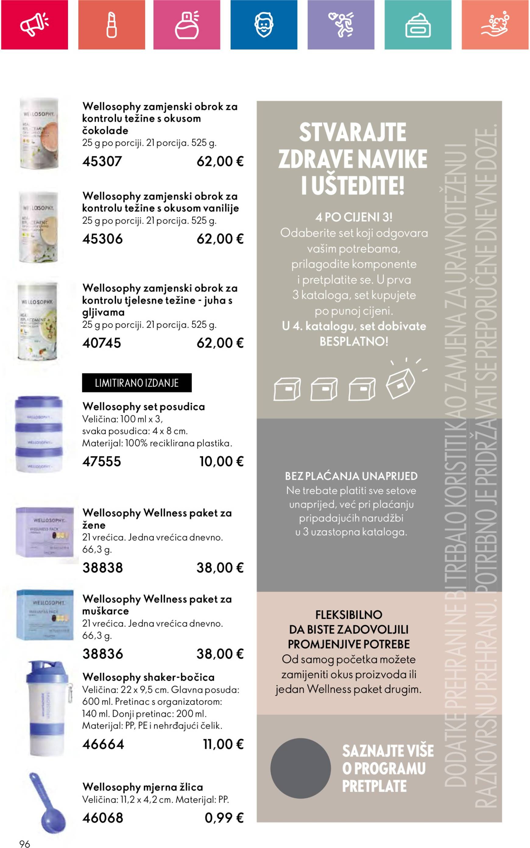 Oriflame - Black Friday ponude katalog vrijedi od 14.11. do 04.12. 96