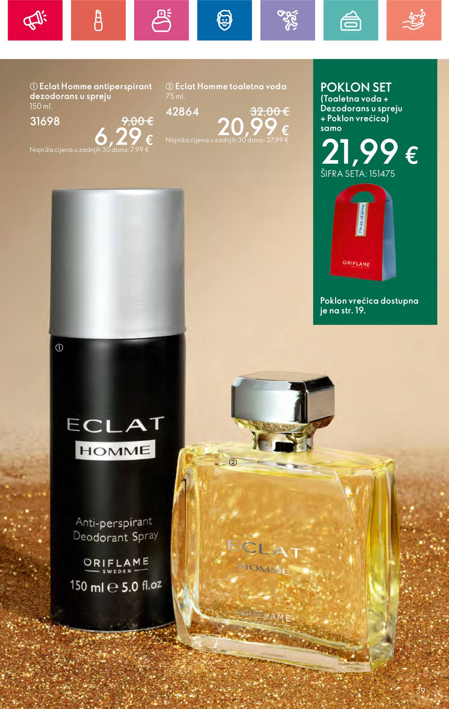 Oriflame - Black Friday ponude katalog vrijedi od 14.11. do 04.12. 39