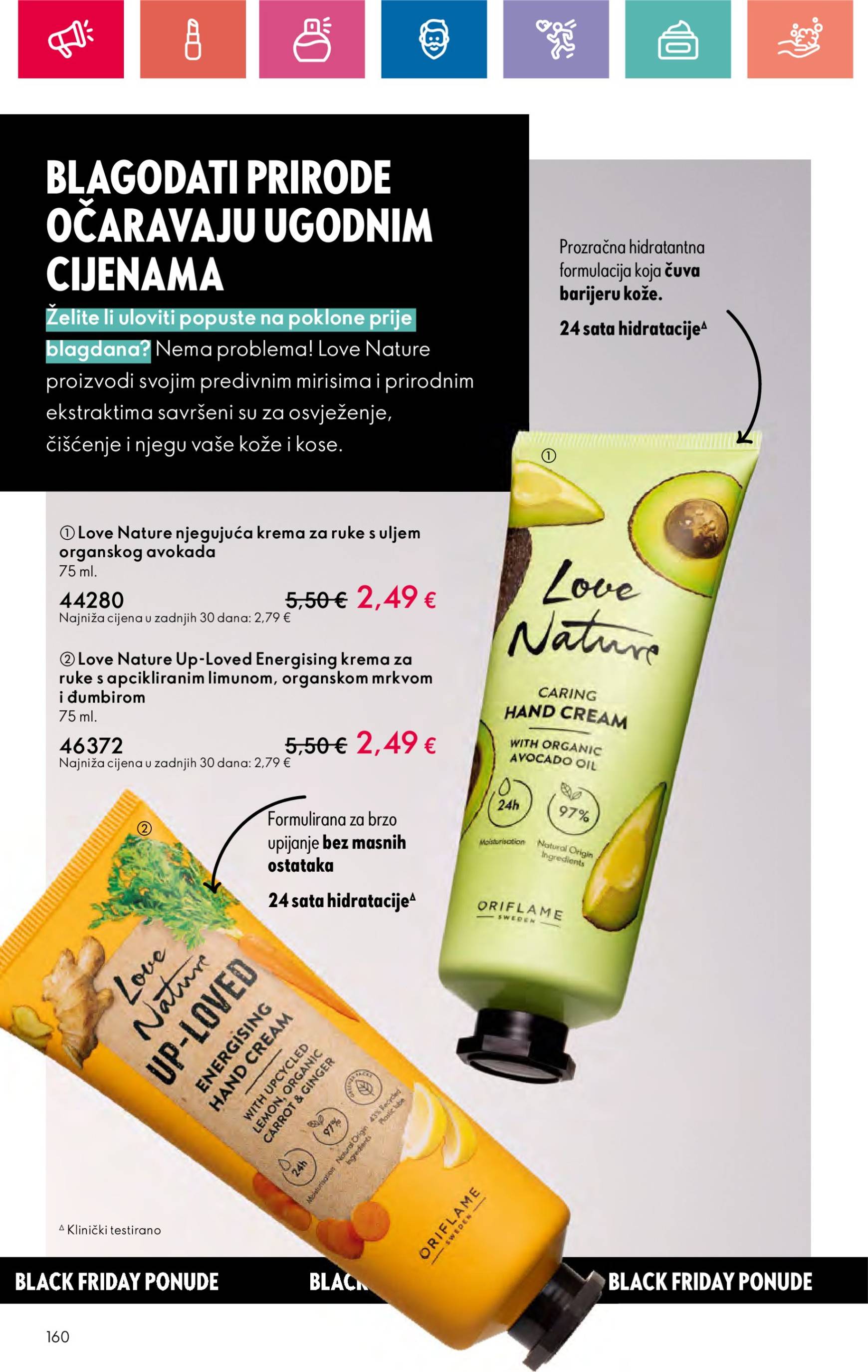 Oriflame - Black Friday ponude katalog vrijedi od 14.11. do 04.12. 160