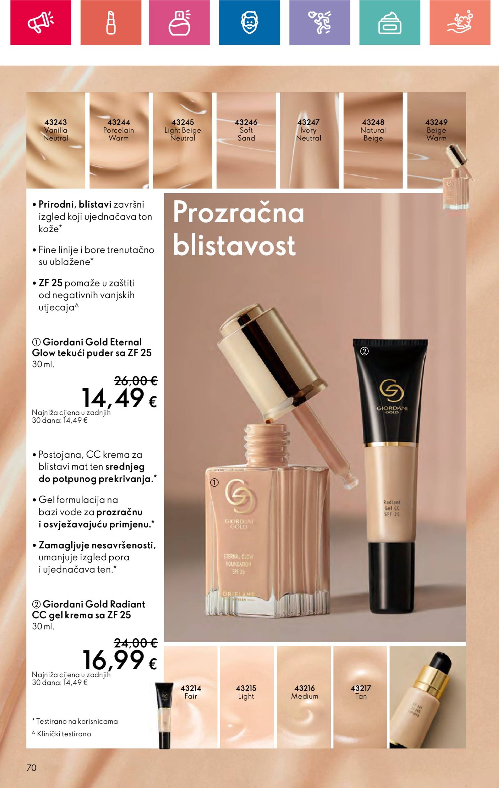 Oriflame - Black Friday ponude katalog vrijedi od 14.11. do 04.12. 70