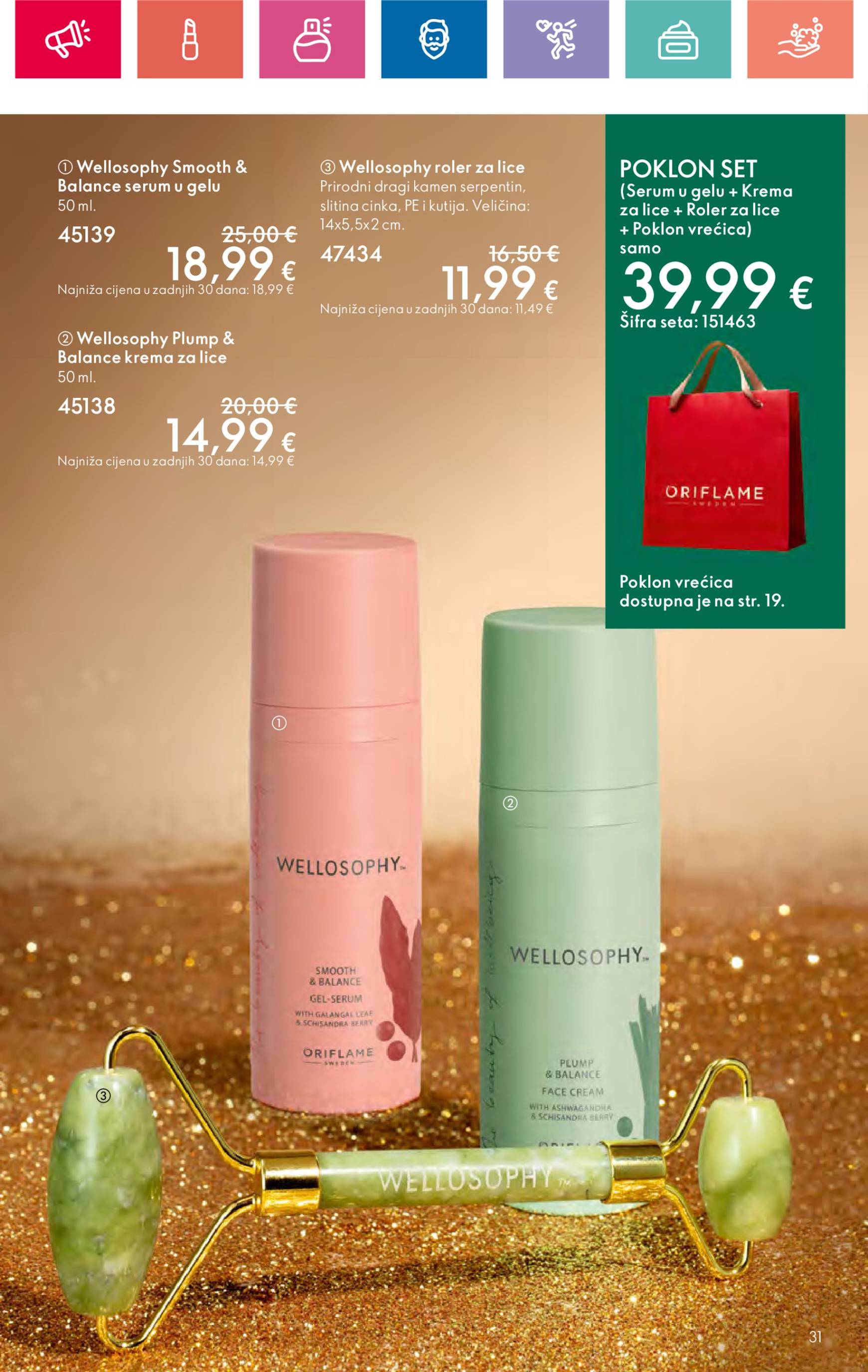 Oriflame - Black Friday ponude katalog vrijedi od 14.11. do 04.12. 31