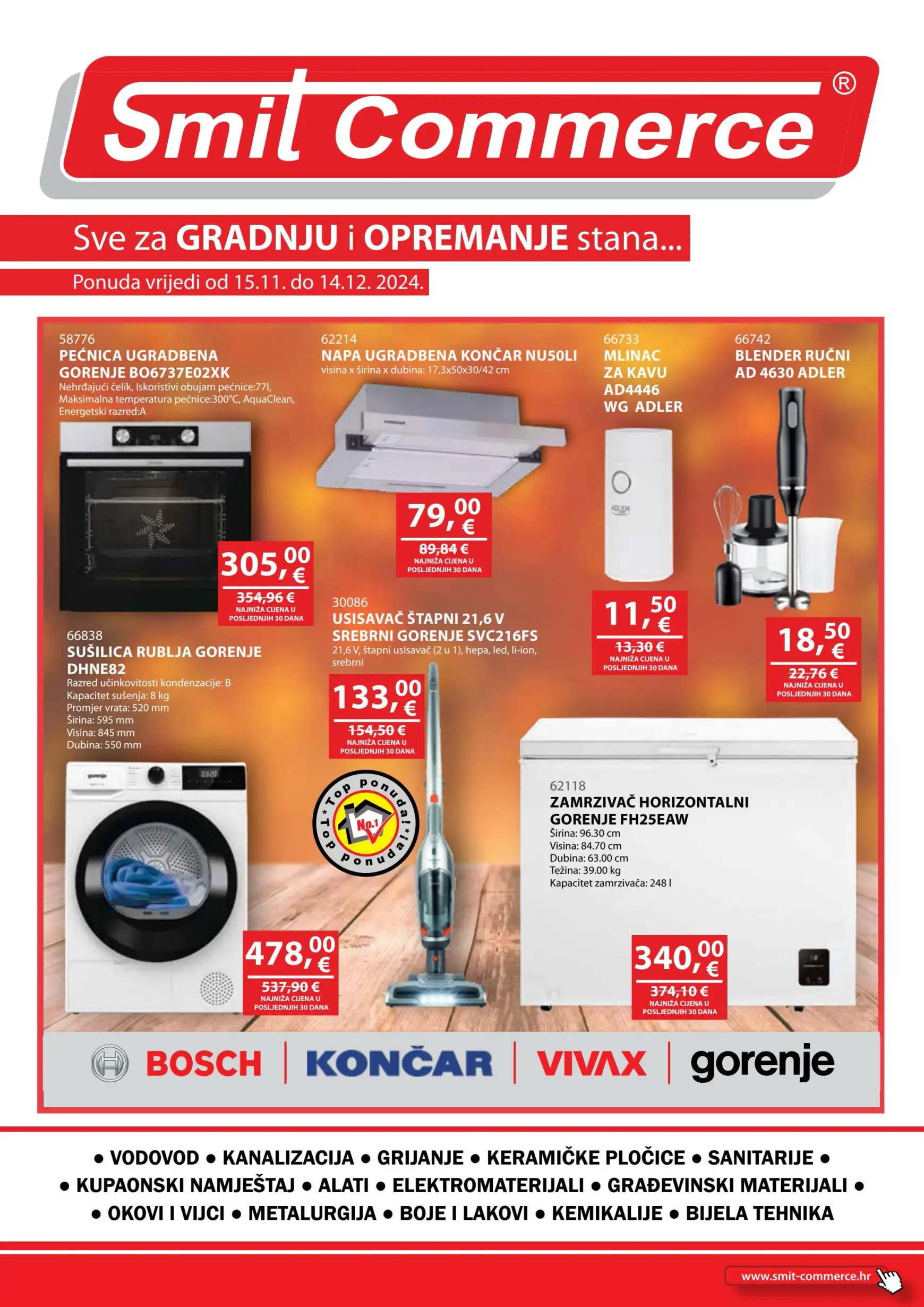 Smit Commerce katalog vrijedi od 15.11. do 14.12.