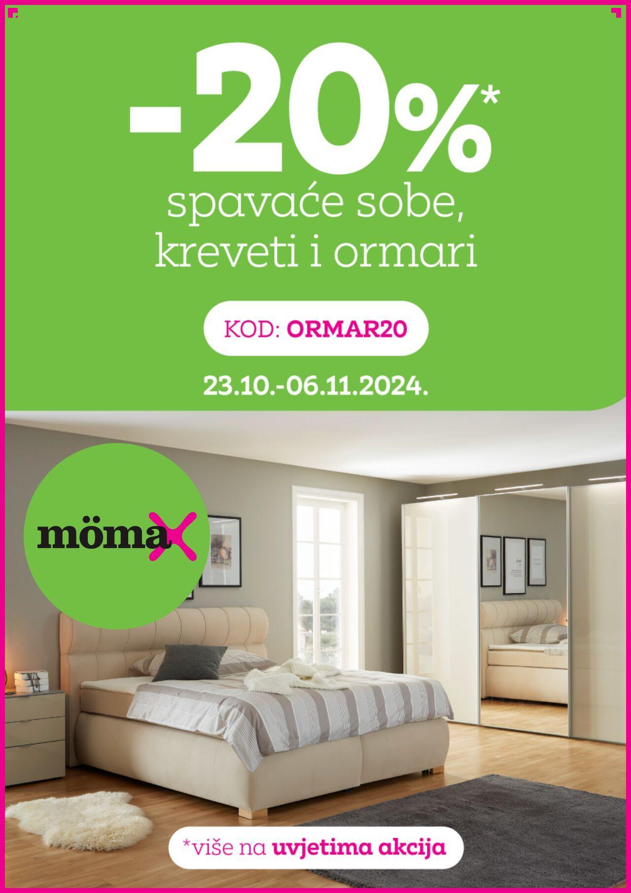 Katalog Mömax novi 23.10.2024 - 06.11.2024