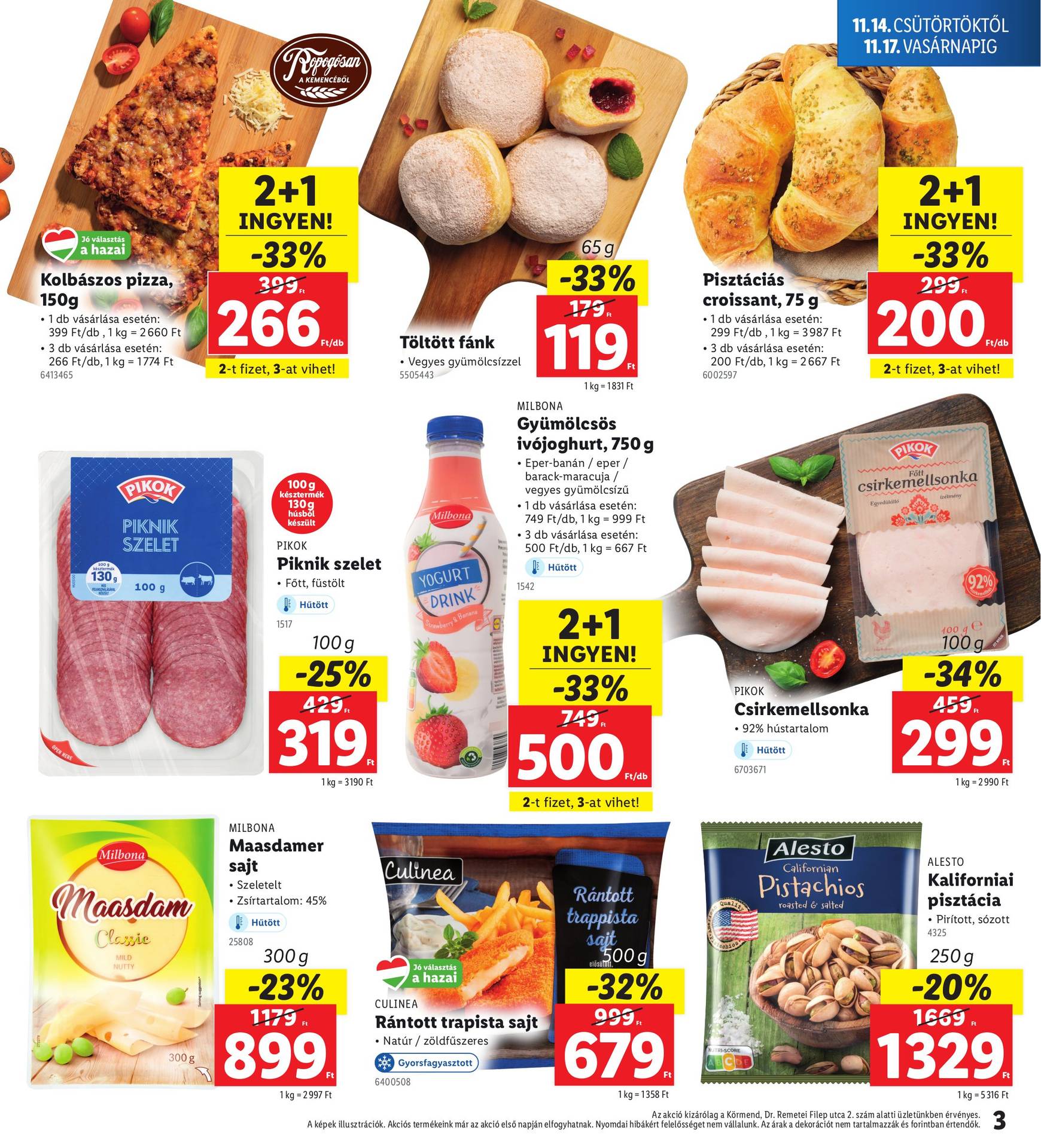 Lidl - Körmend akciós újság, érvényes 11.14. - 11.17. 3