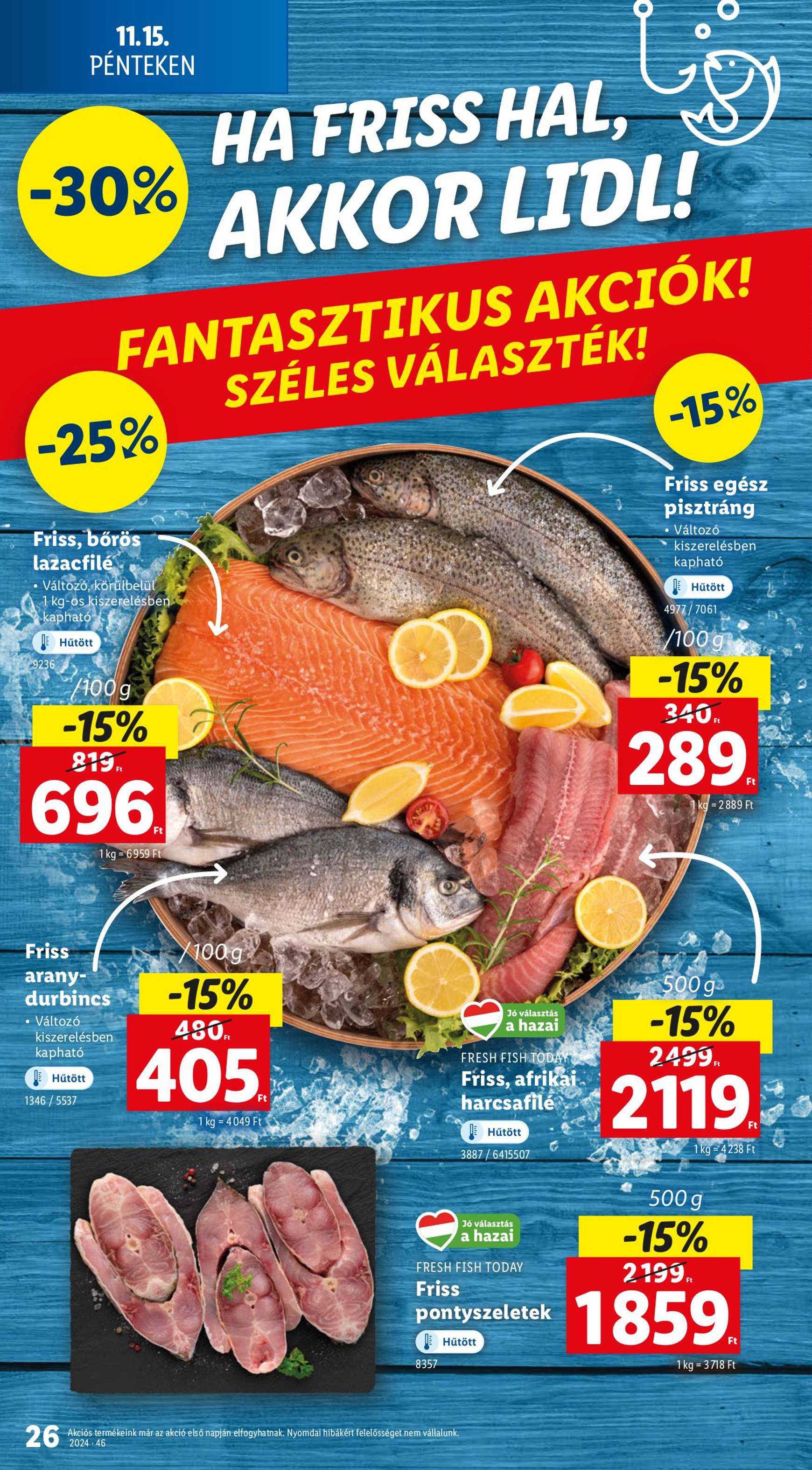 Lidl akciós újság, érvényes 11.14. - 11.20. 26