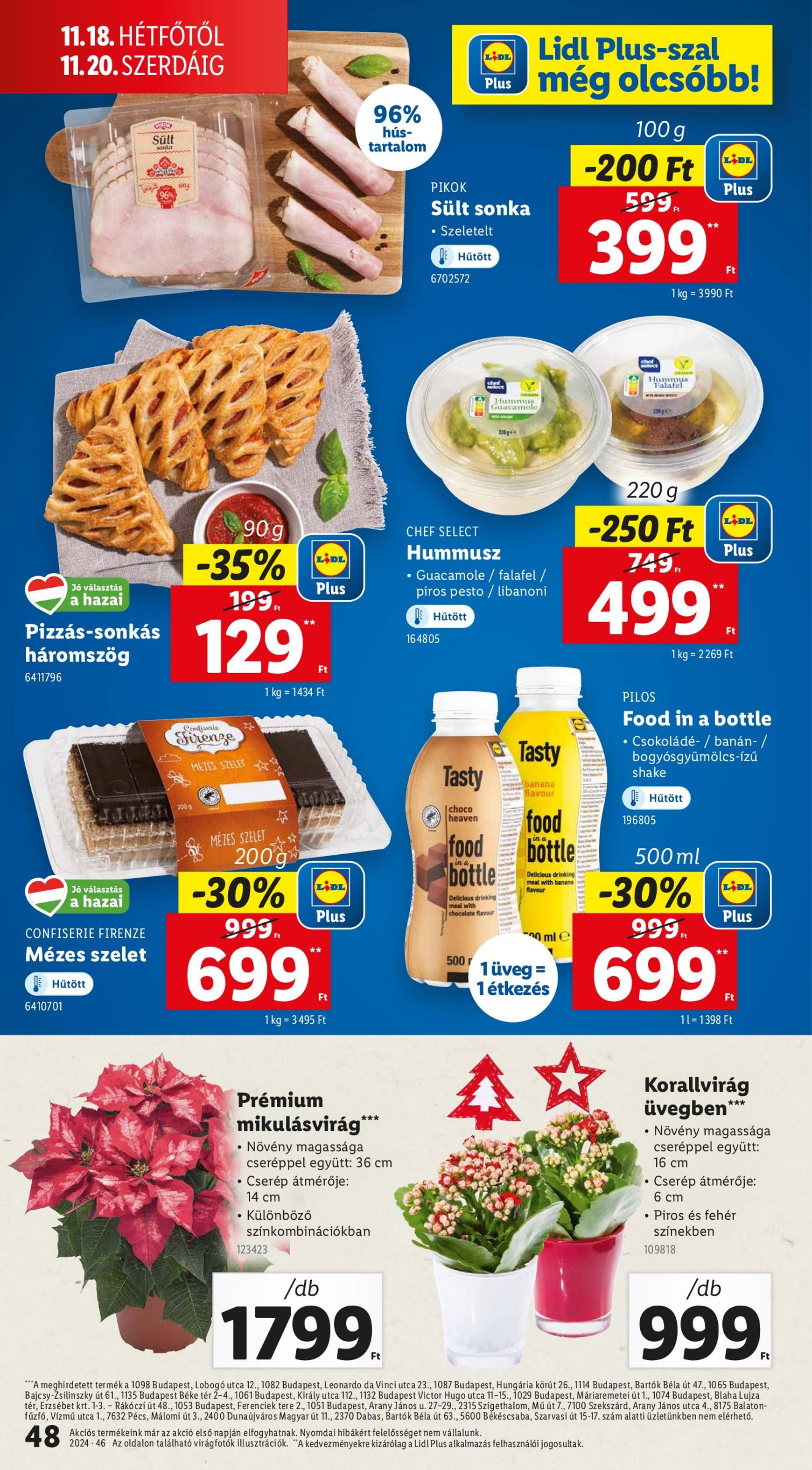 Lidl akciós újság, érvényes 11.14. - 11.20. 48