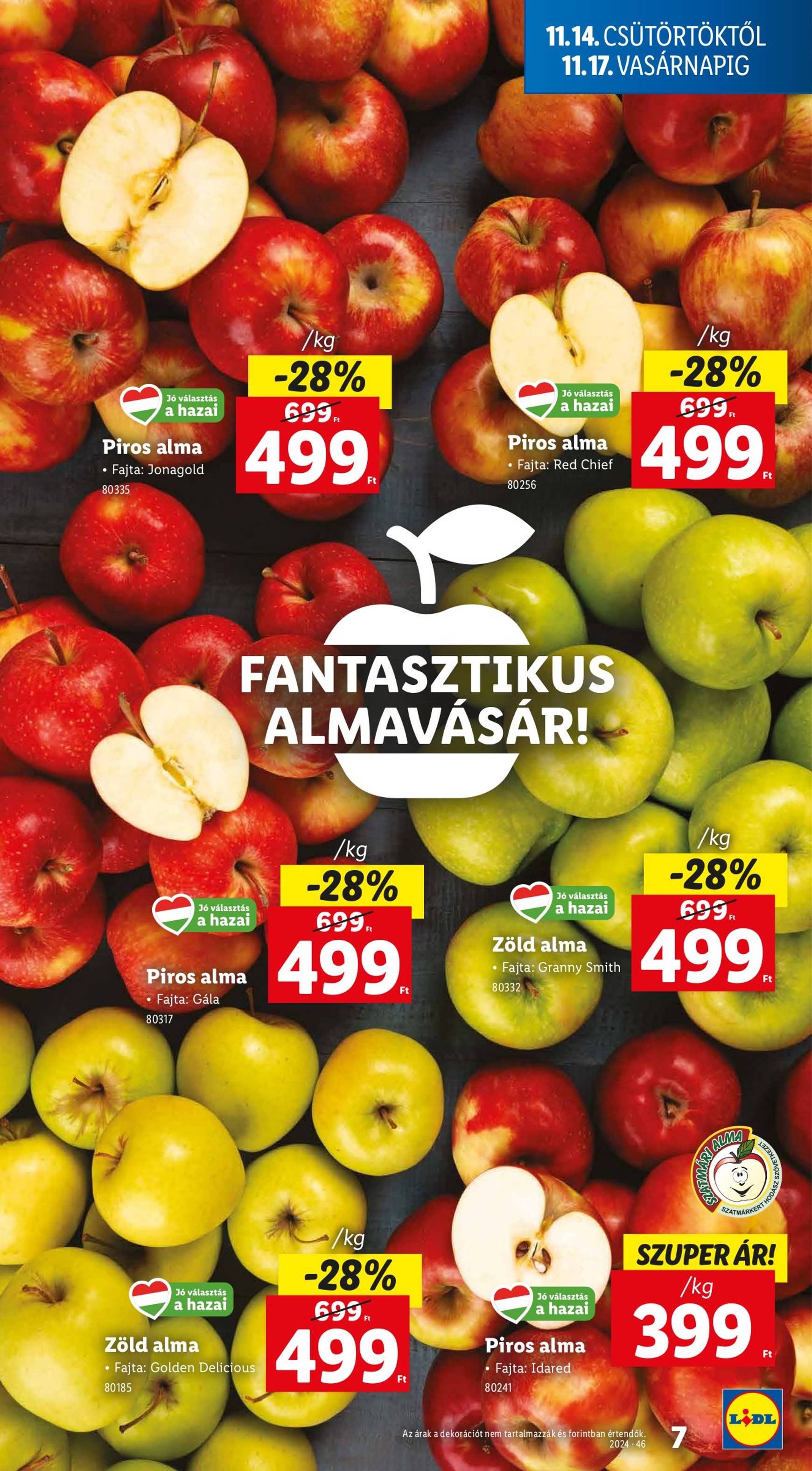 Lidl akciós újság, érvényes 11.14. - 11.20. 7