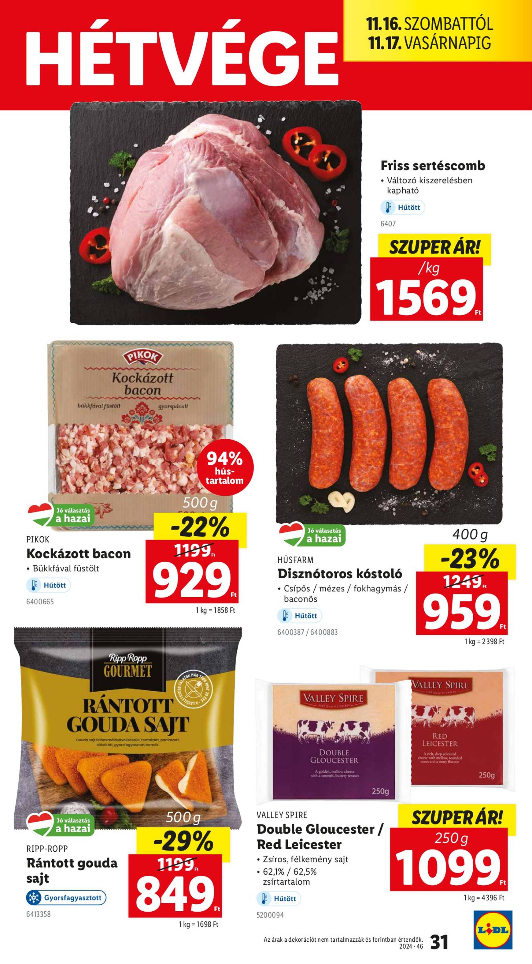 Lidl akciós újság, érvényes 11.14. - 11.20. 31