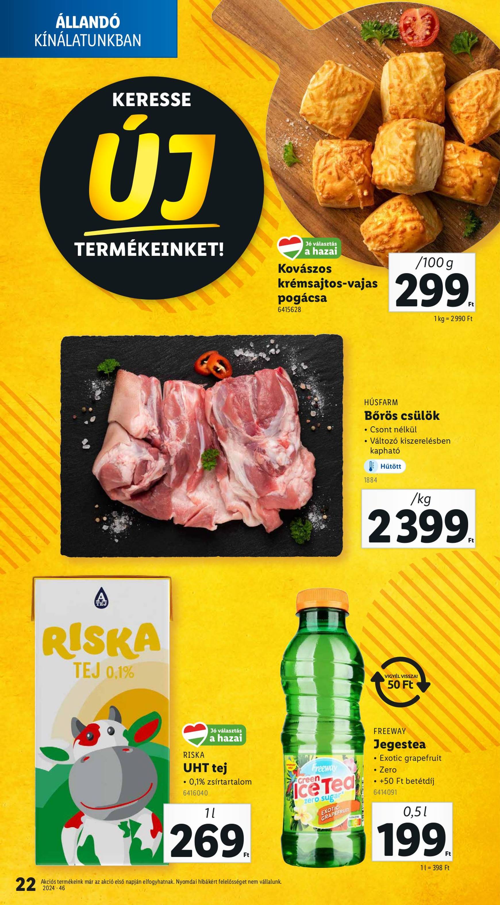 Lidl akciós újság, érvényes 11.14. - 11.20. 22