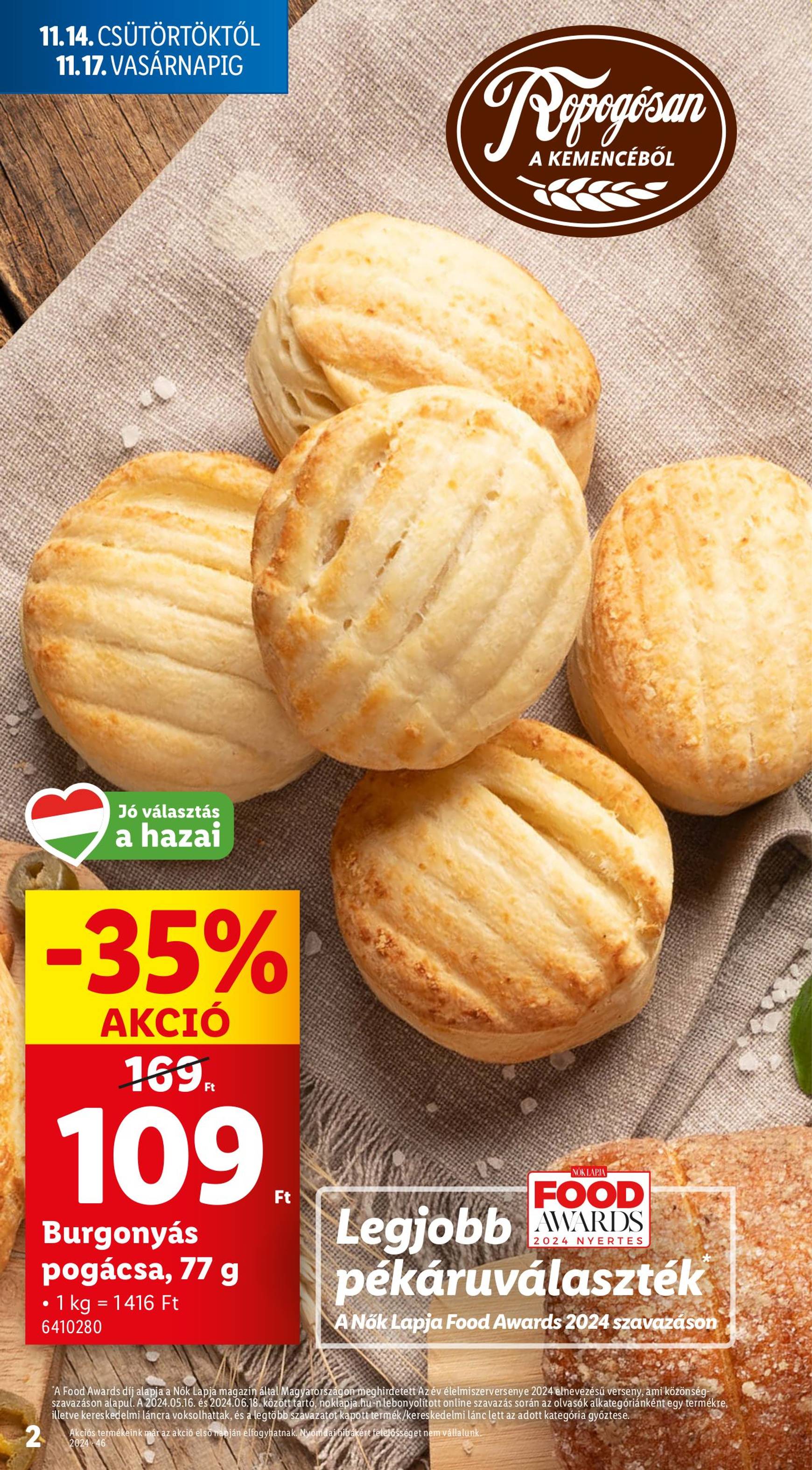 Lidl akciós újság, érvényes 11.14. - 11.20. 2