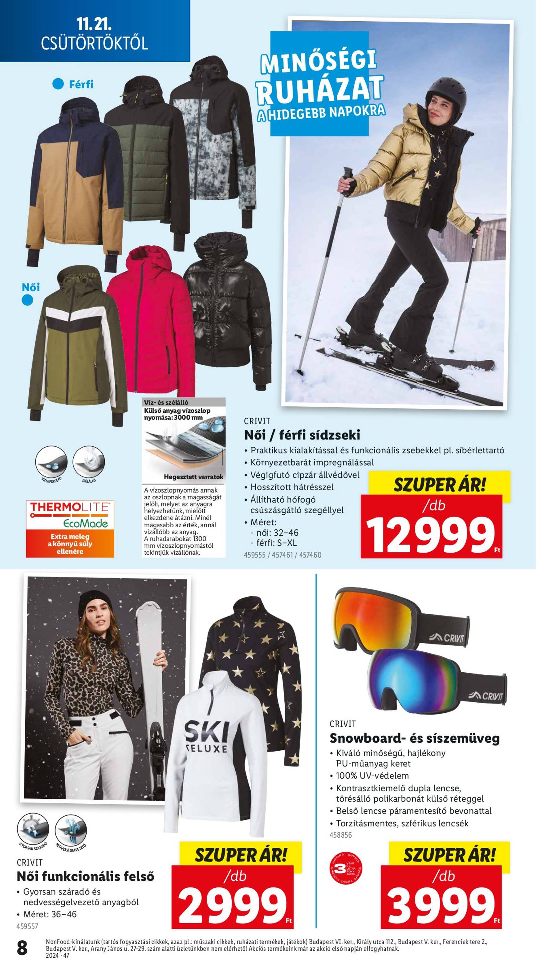 Lidl - Black Friday akciós újság, érvényes 11.21. - 11.27. 8