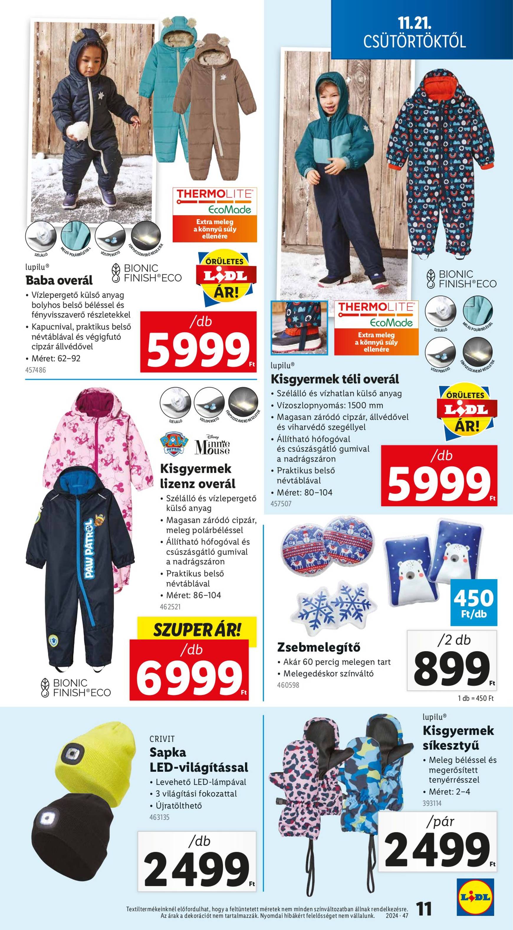 Lidl - Black Friday akciós újság, érvényes 11.21. - 11.27. 11