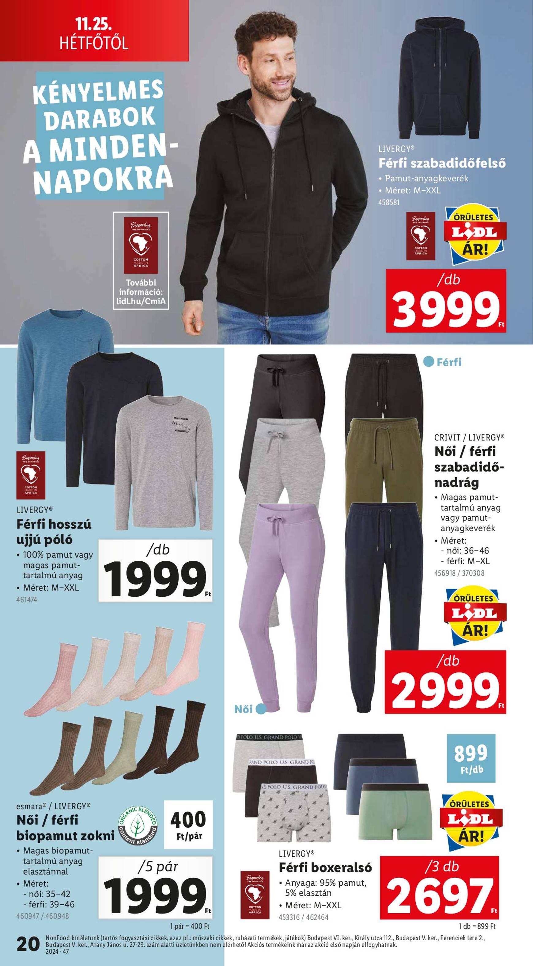 Lidl - Black Friday akciós újság, érvényes 11.21. - 11.27. 20