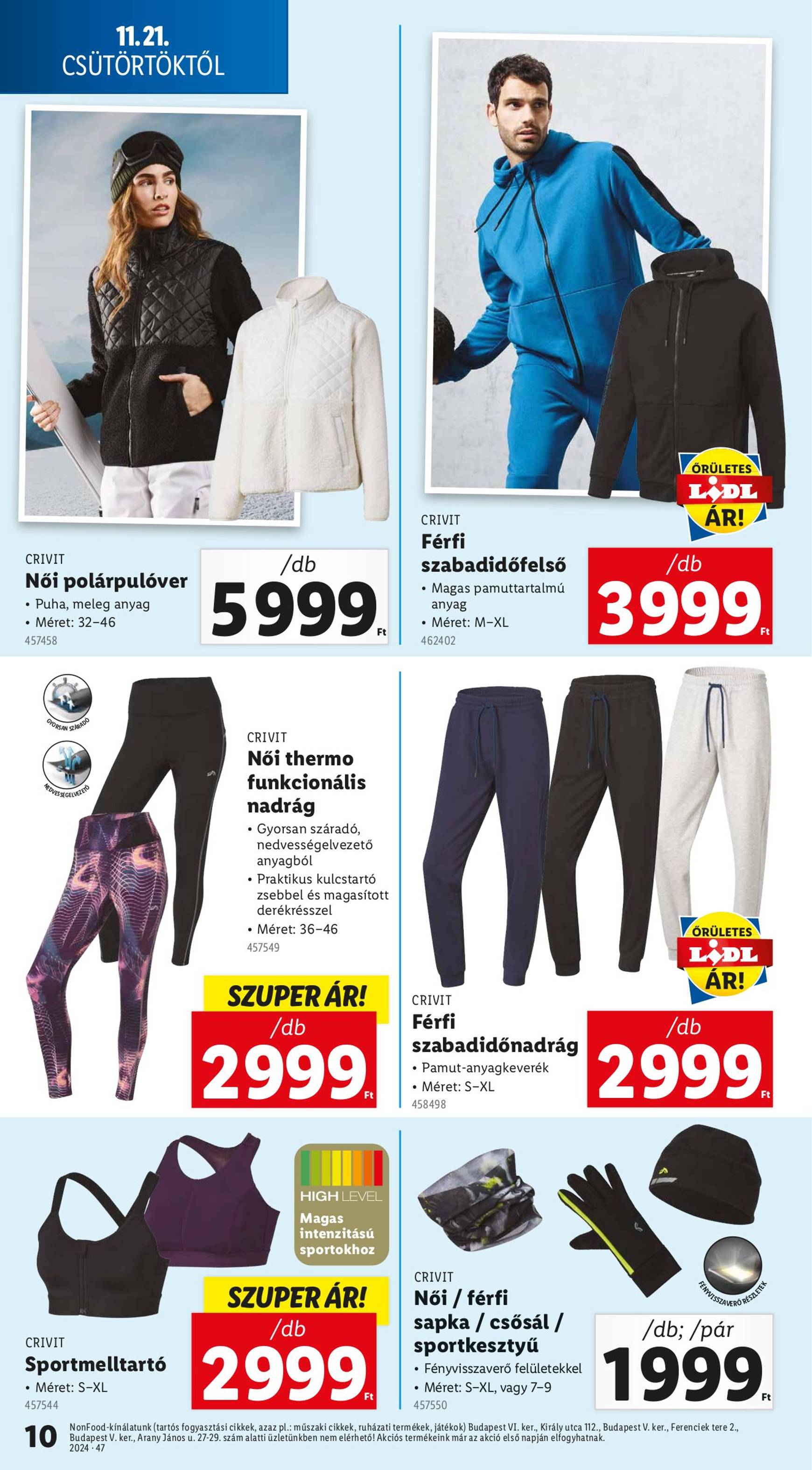 Lidl - Black Friday akciós újság, érvényes 11.21. - 11.27. 10