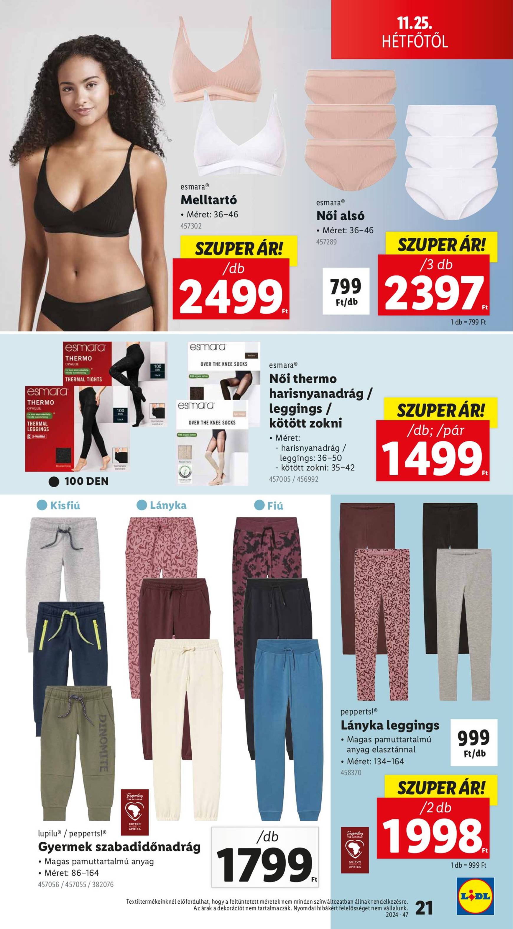 Lidl - Black Friday akciós újság, érvényes 11.21. - 11.27. 21