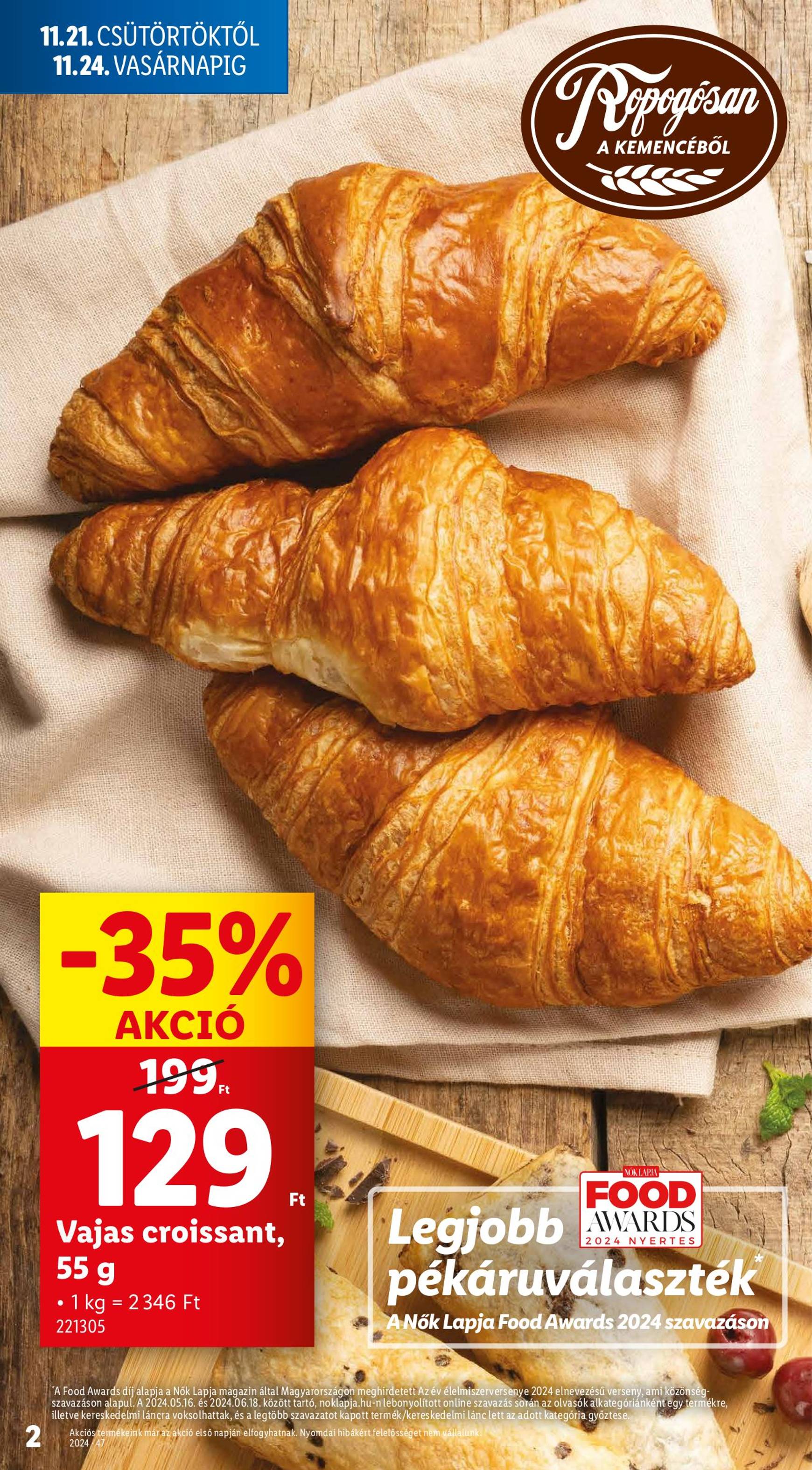 Lidl akciós újság, érvényes 11.21. - 11.27. 2