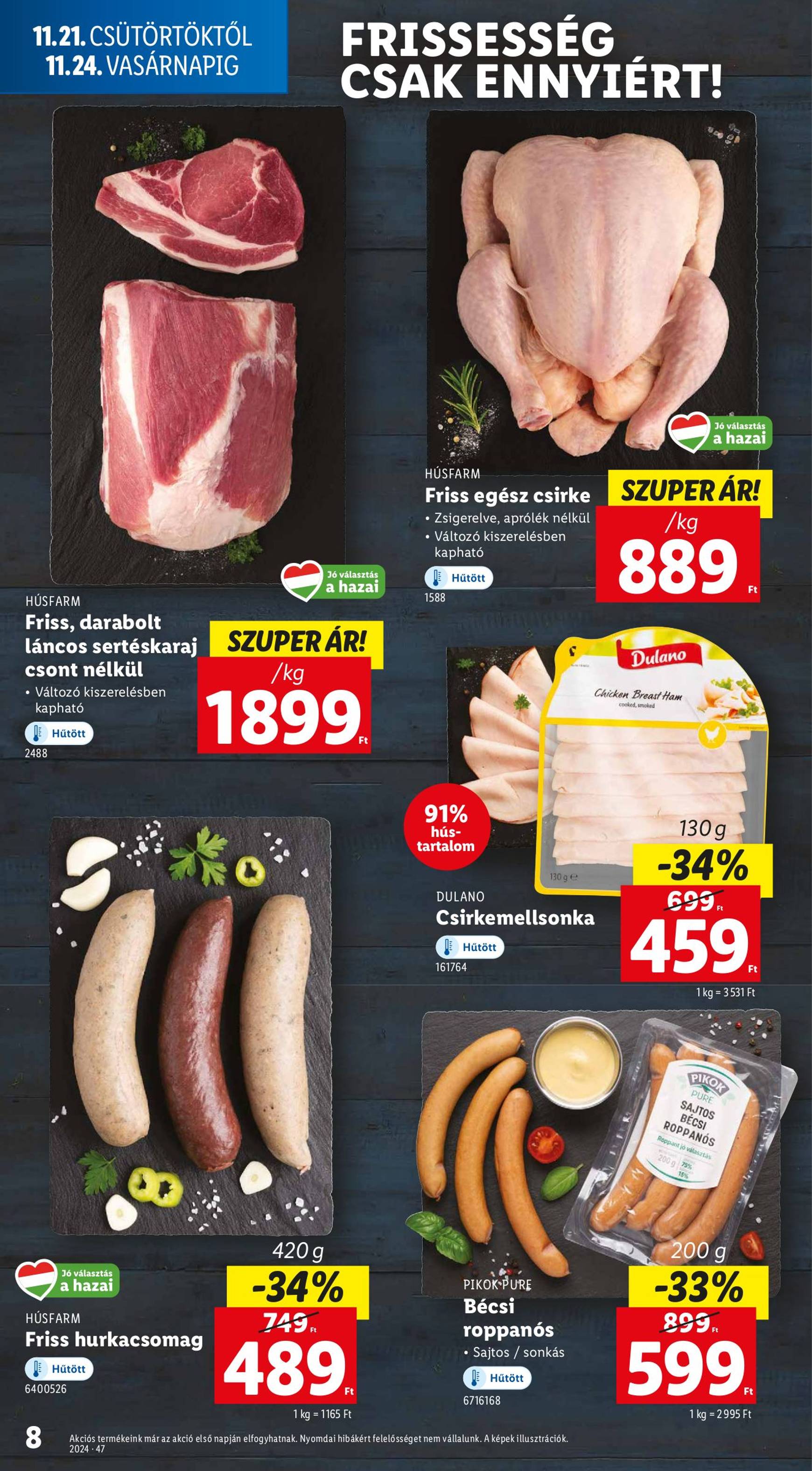 Lidl akciós újság, érvényes 11.21. - 11.27. 8