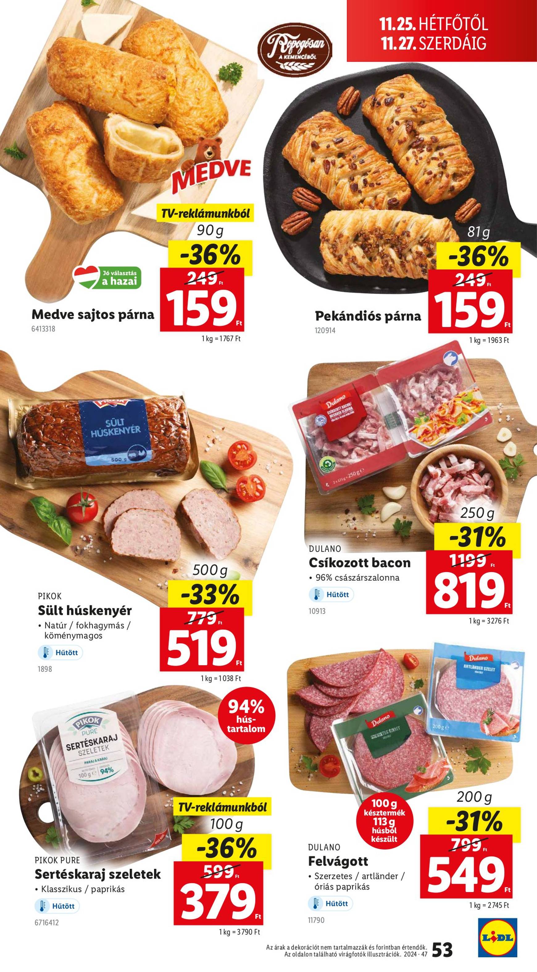 Lidl akciós újság, érvényes 11.21. - 11.27. 53