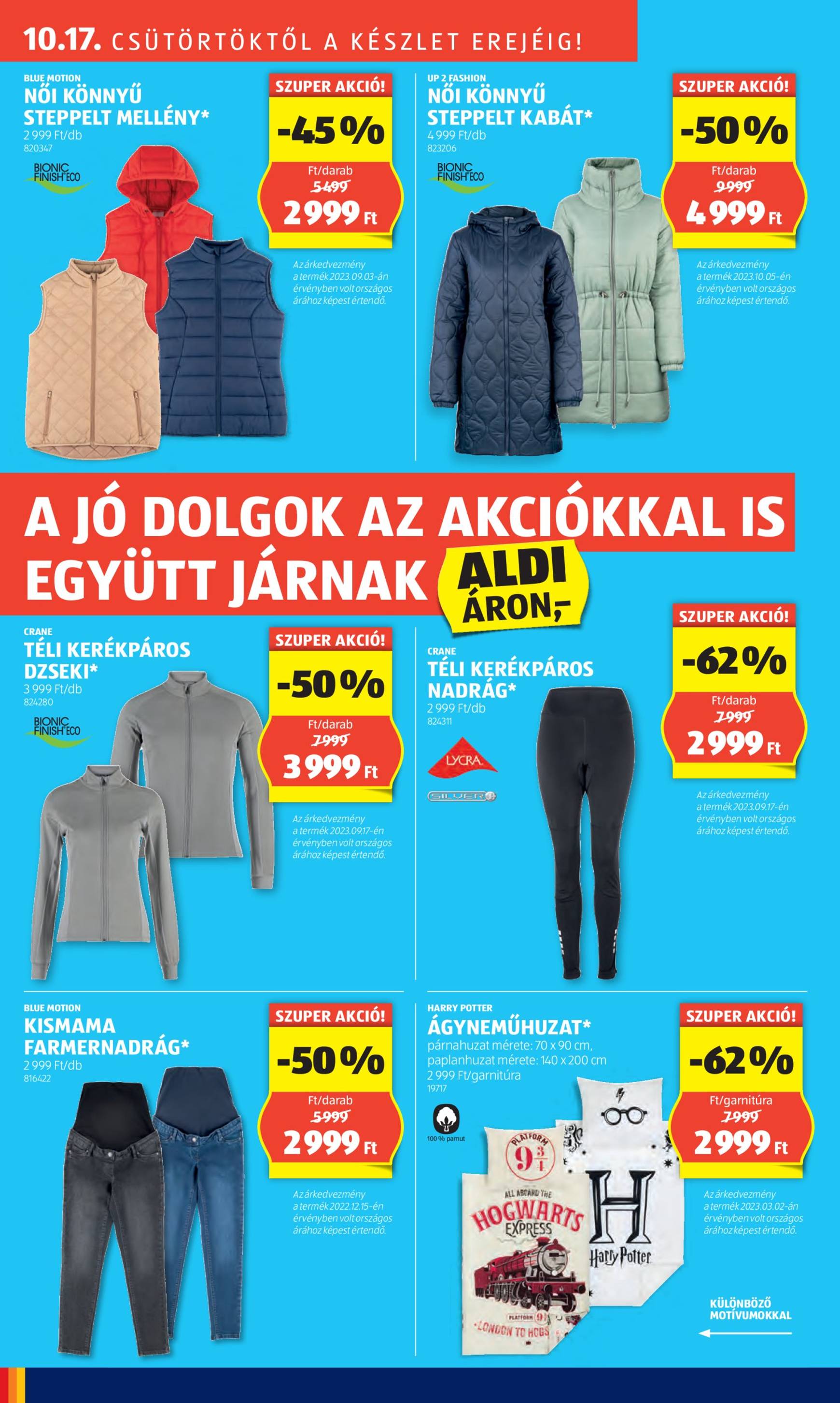 Aldi - Üzletnyitás: Kecskemét, akciós újság, érvényes 10.17. - 10.19. 14