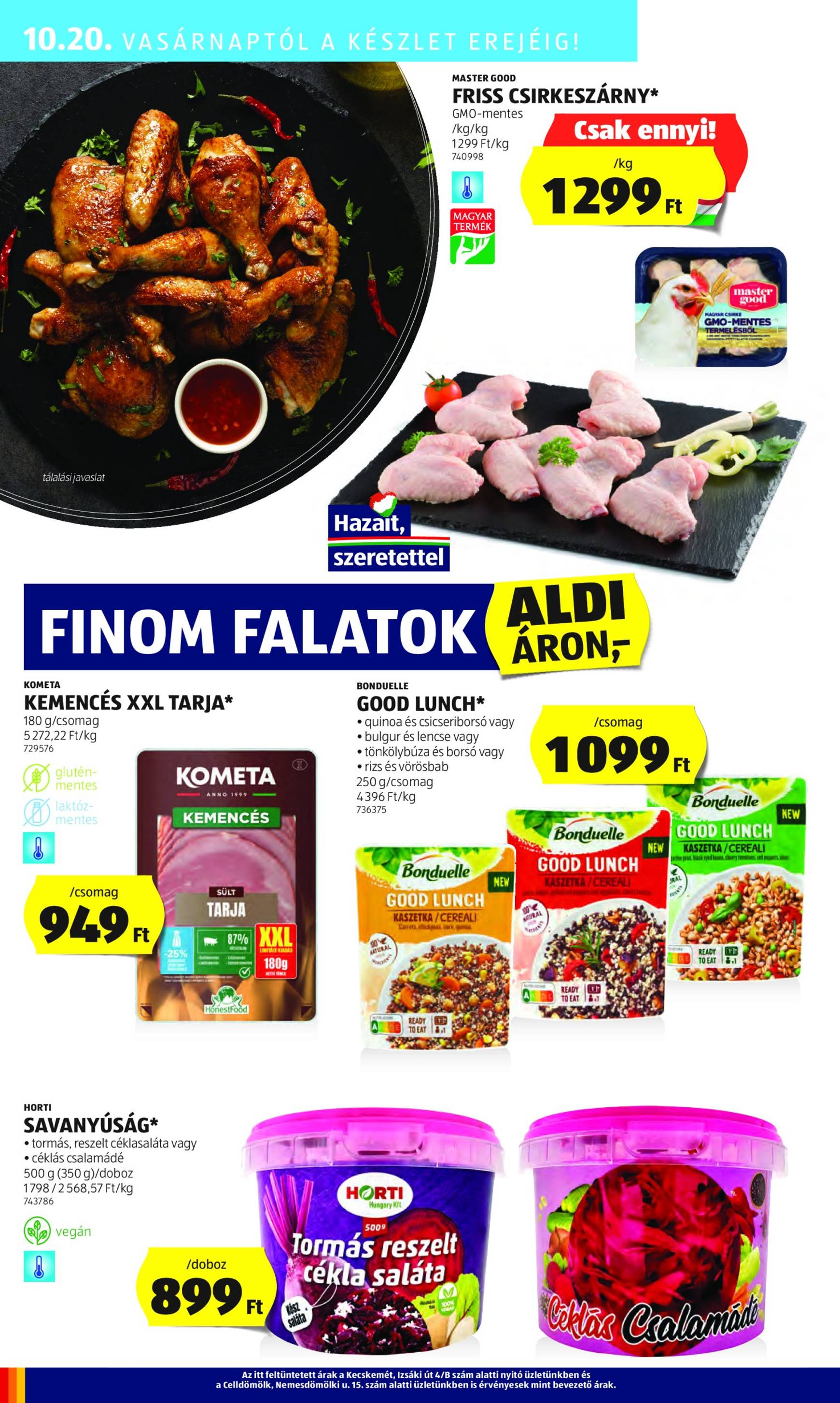 Aldi akciós újság, érvényes 10.17. - 10.22. 38