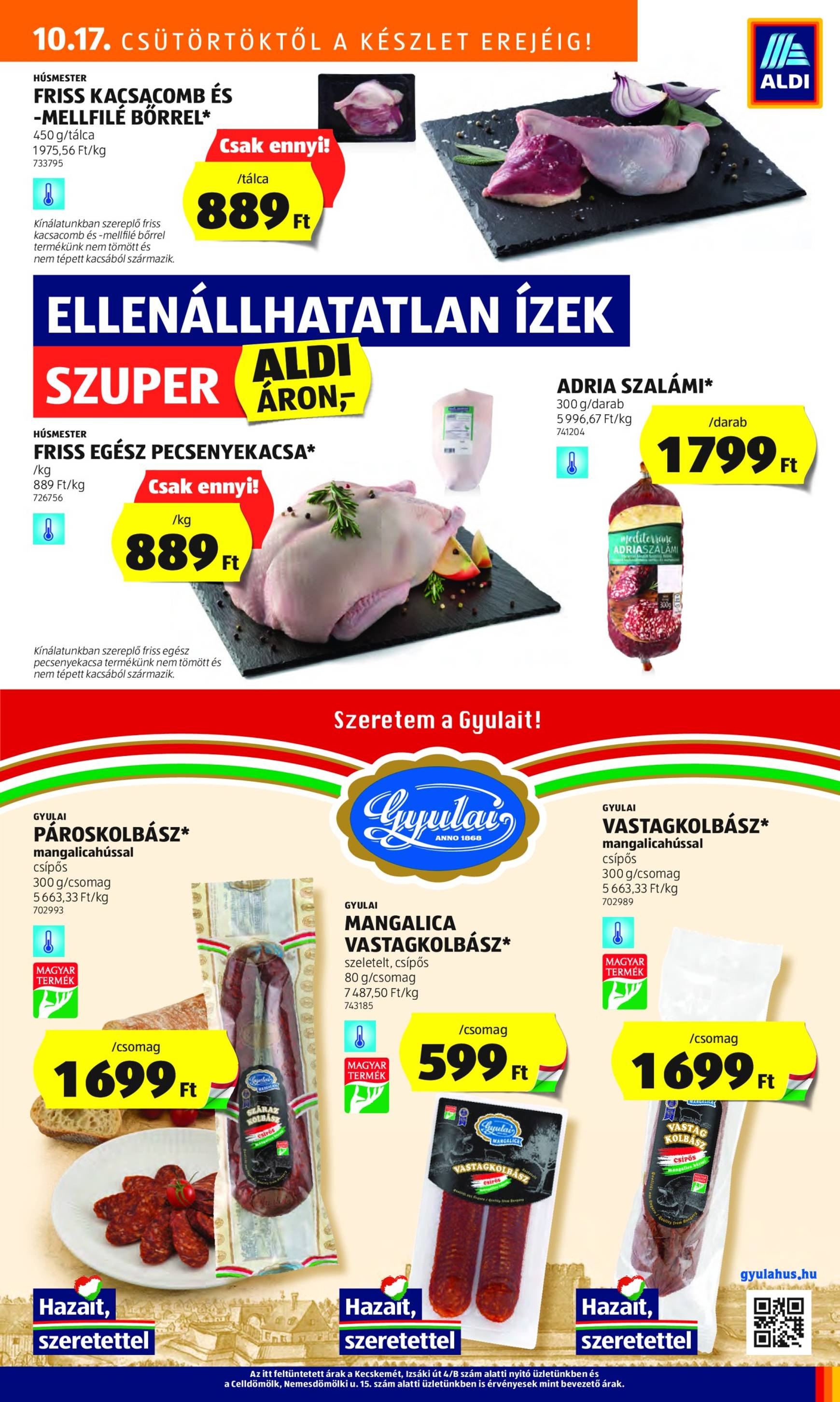 Aldi akciós újság, érvényes 10.17. - 10.22. 15