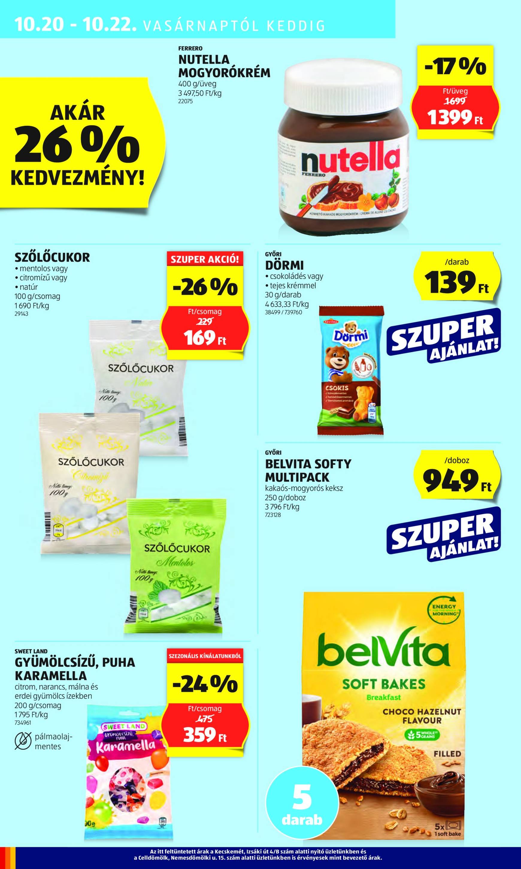 Aldi akciós újság, érvényes 10.17. - 10.22. 36