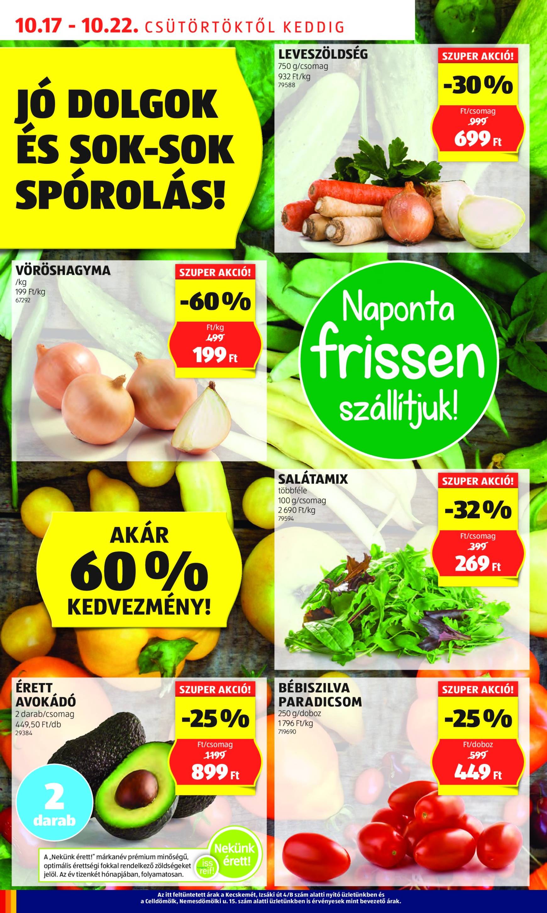 Aldi akciós újság, érvényes 10.17. - 10.22. 4