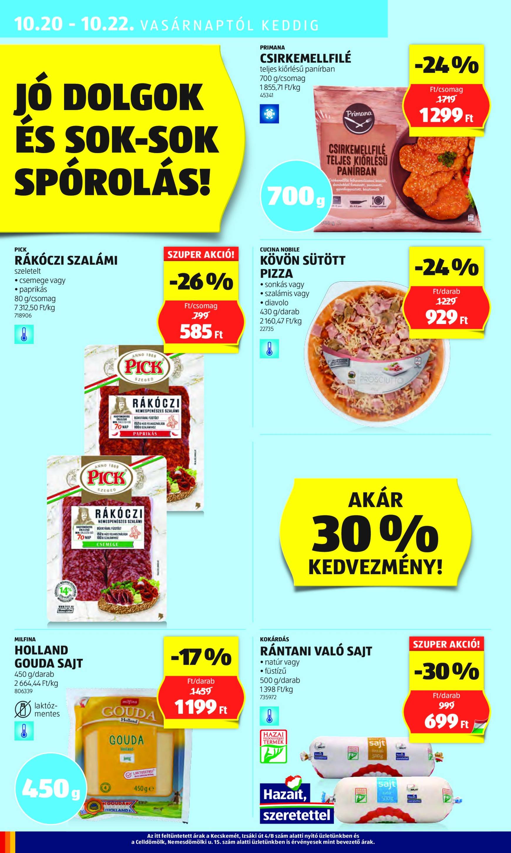 Aldi akciós újság, érvényes 10.17. - 10.22. 32